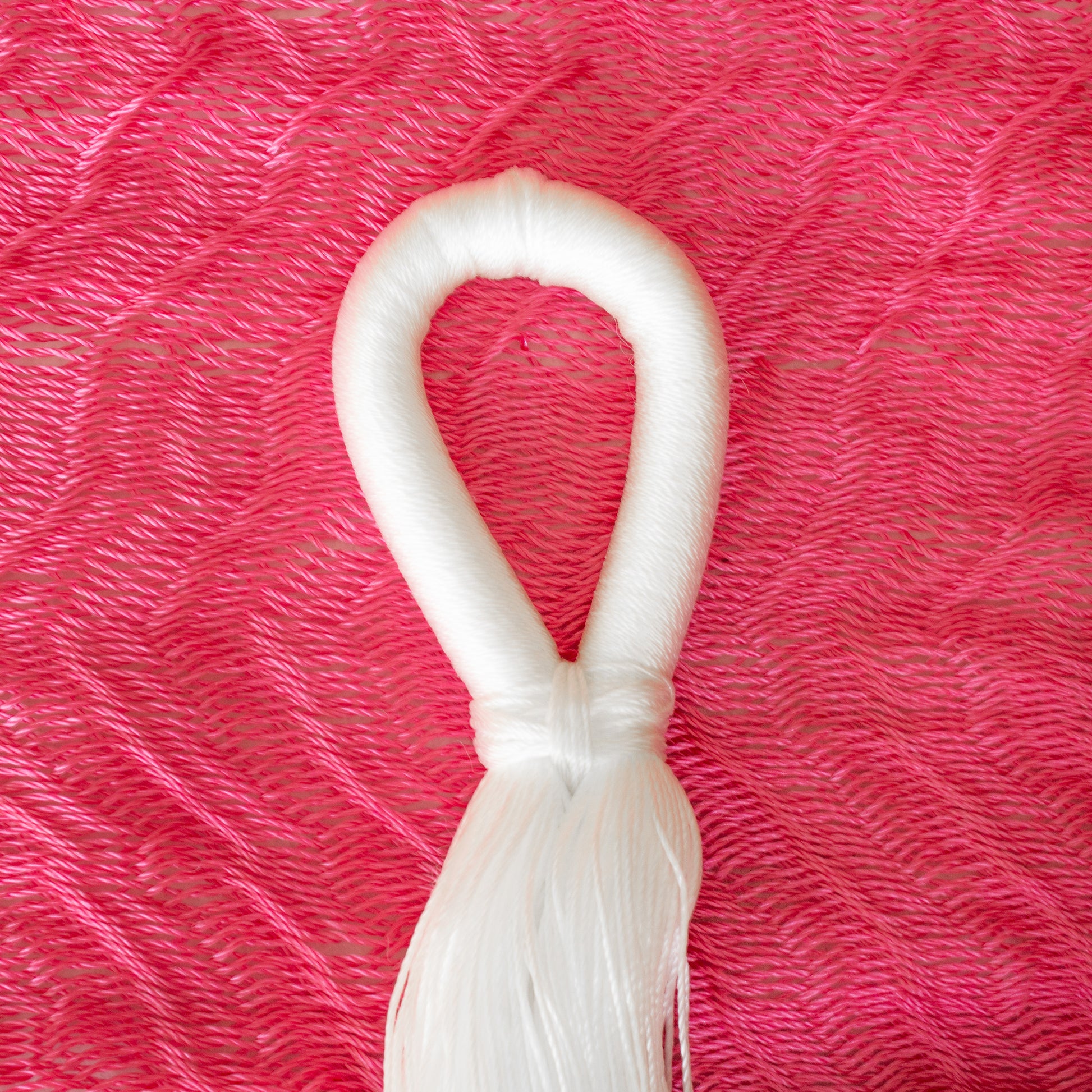 Hamaca Tradicional Matrimonial de Nylon Rosa