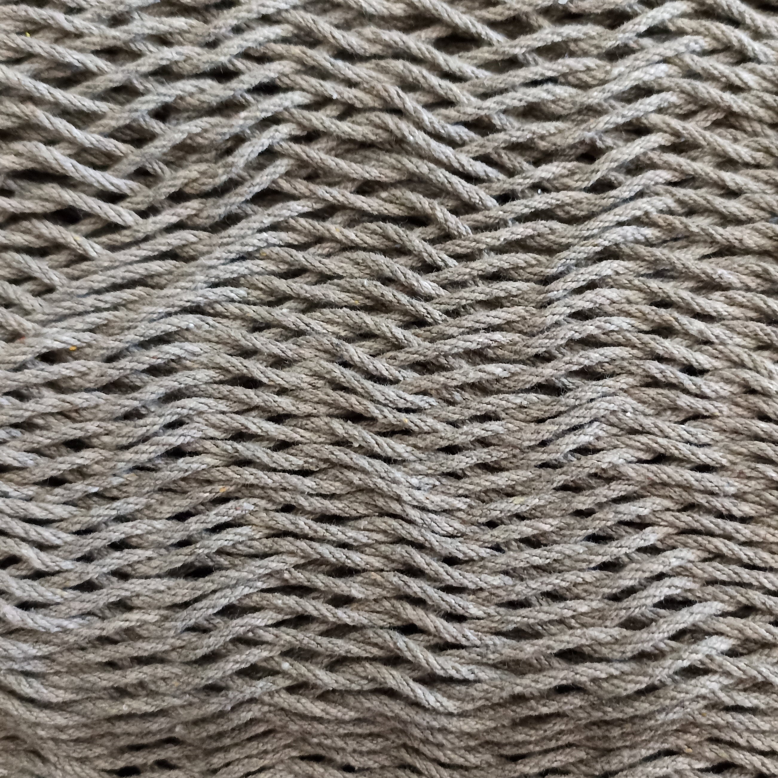 Hamaca Marquesa con Macramé Grises Estándar