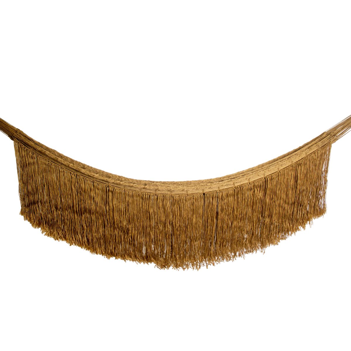 Hamaca Fashion con Flecos Cobre Nylon Estándar