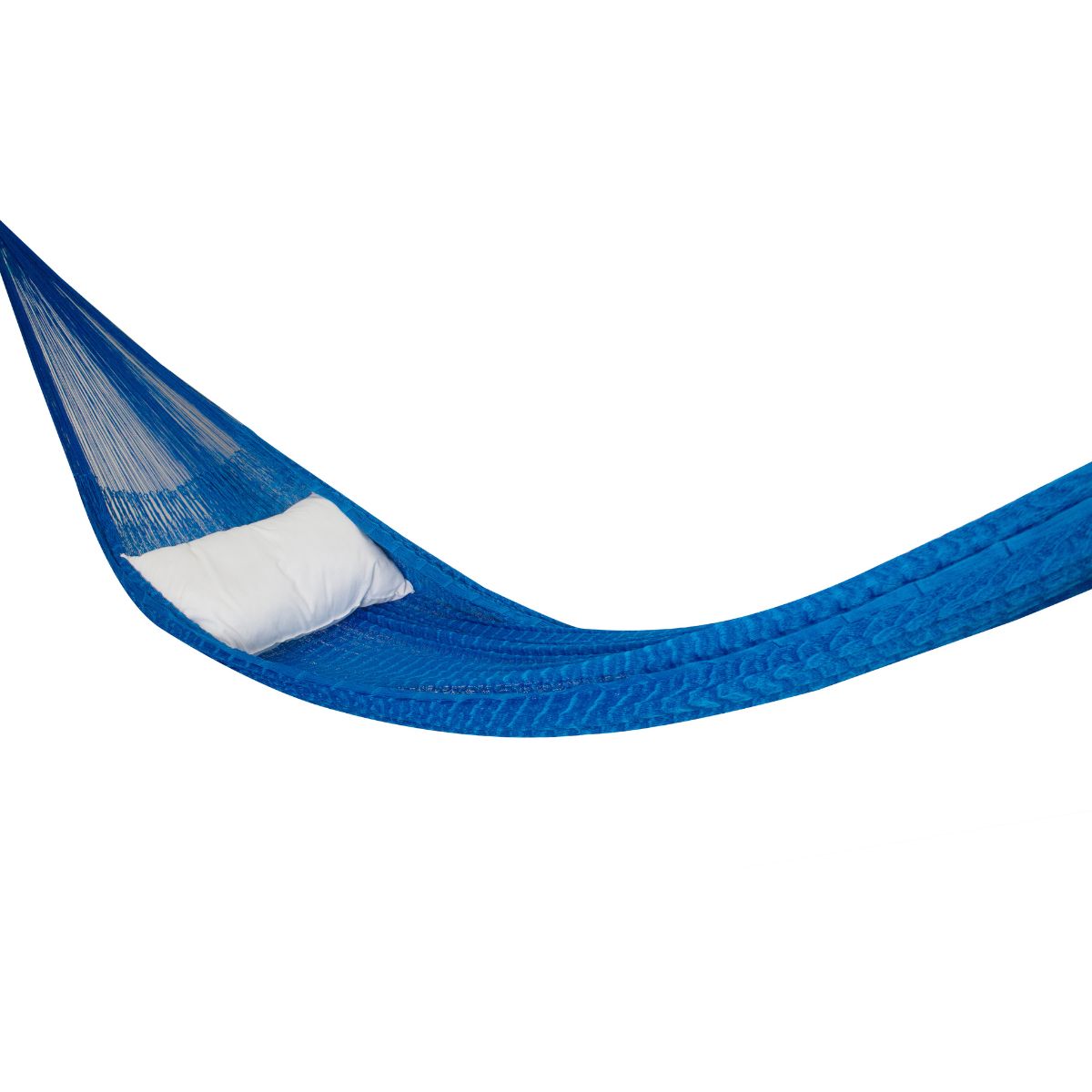 Hamaca Individual Nylon Azul