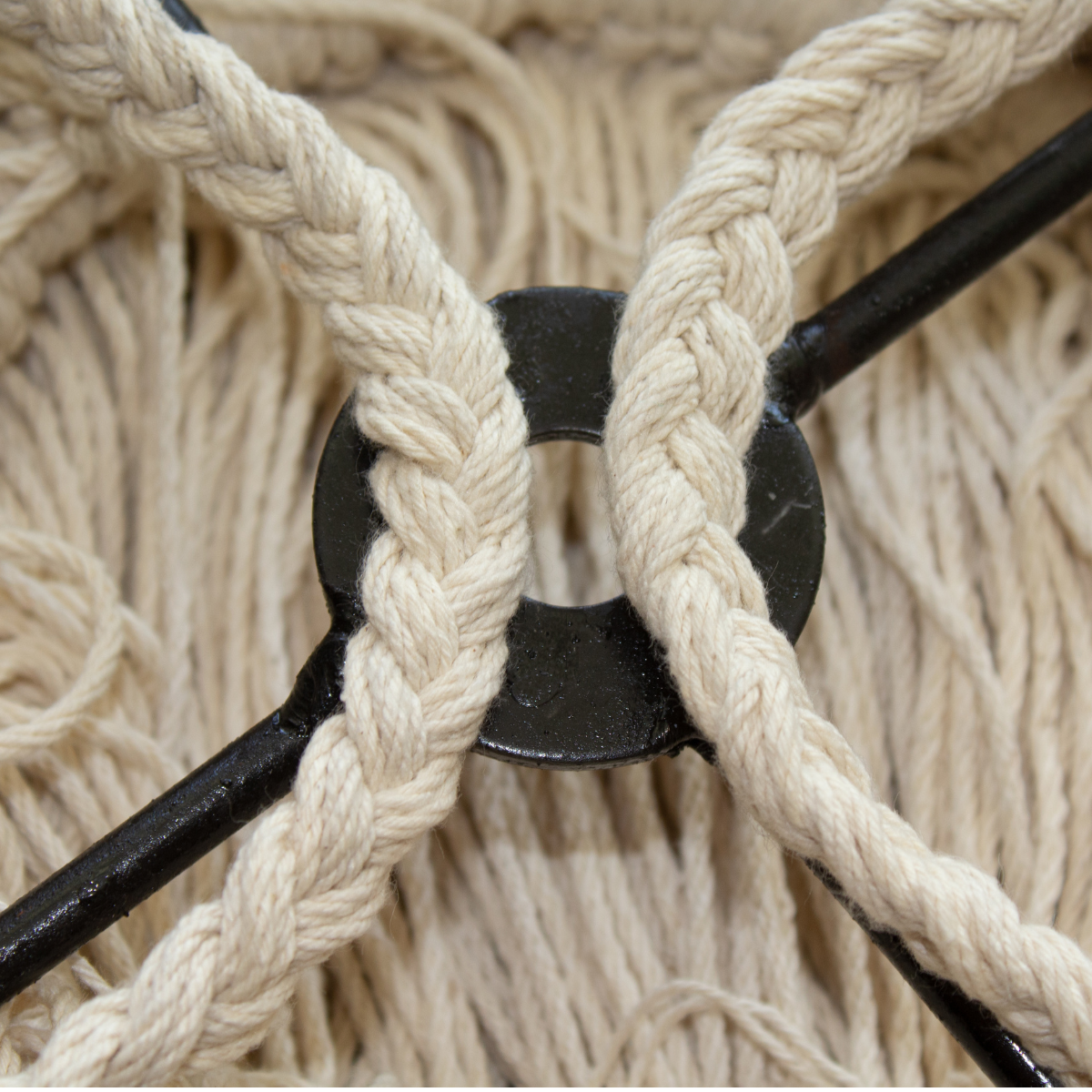 Lámpara Lianas Natural Macramé