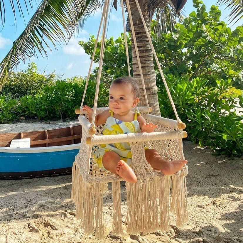 Columpio para Bebé Macramé