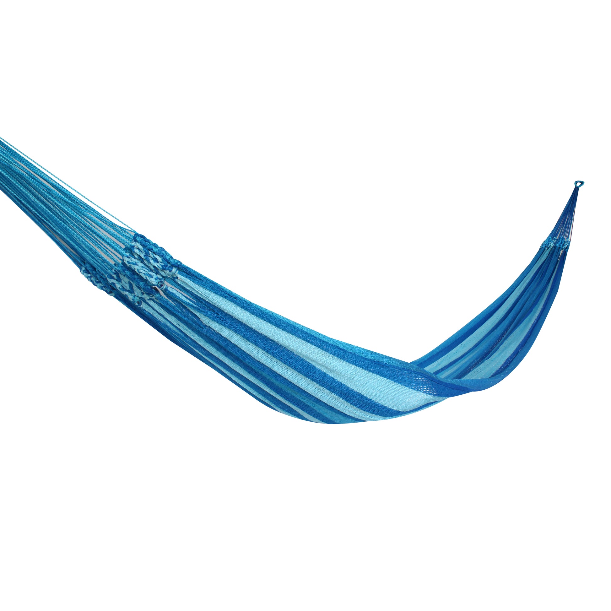 Hamaca Cenote Nylon Azules Estándar