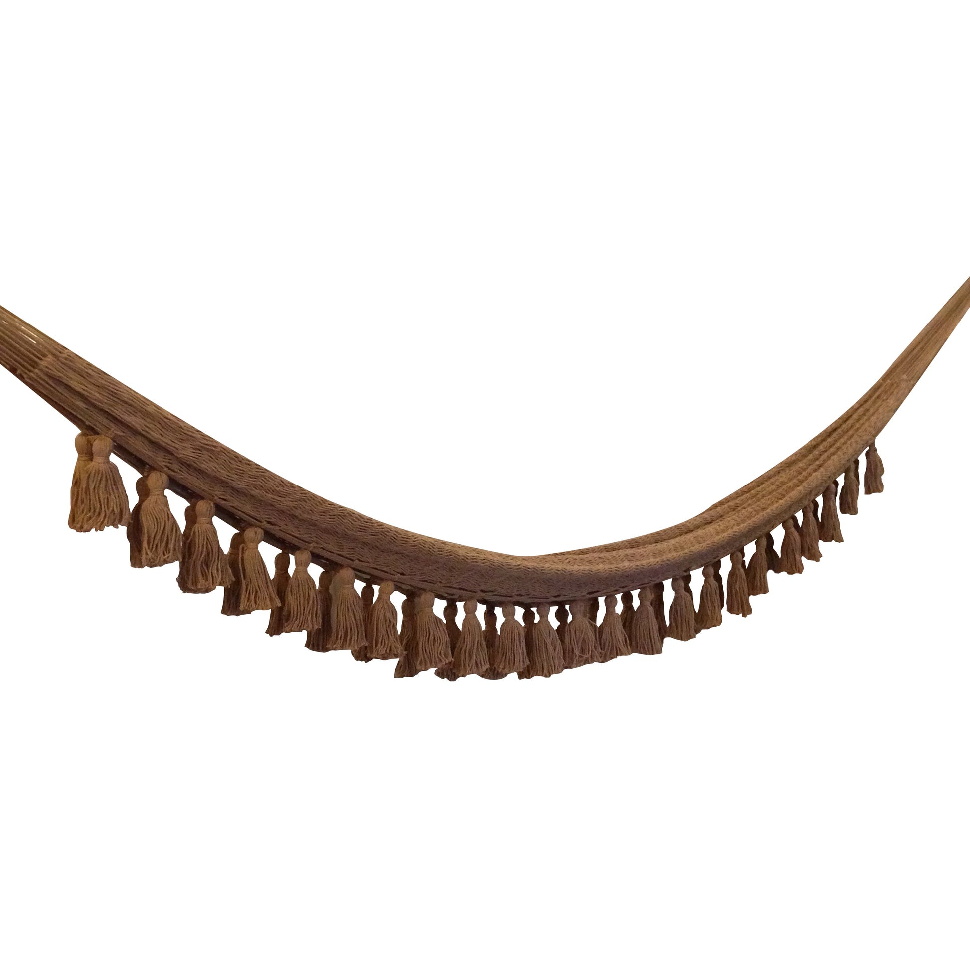 Hamaca Boho Camel con Motas Pequeñas Estándar