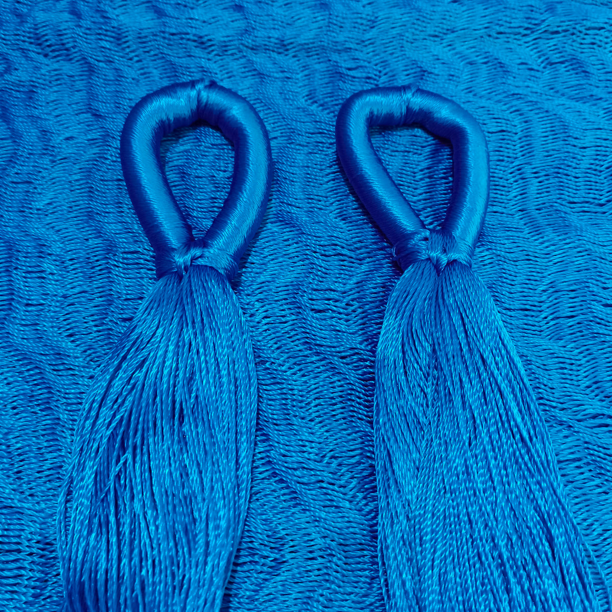 Hamaca Individual Nylon Azul