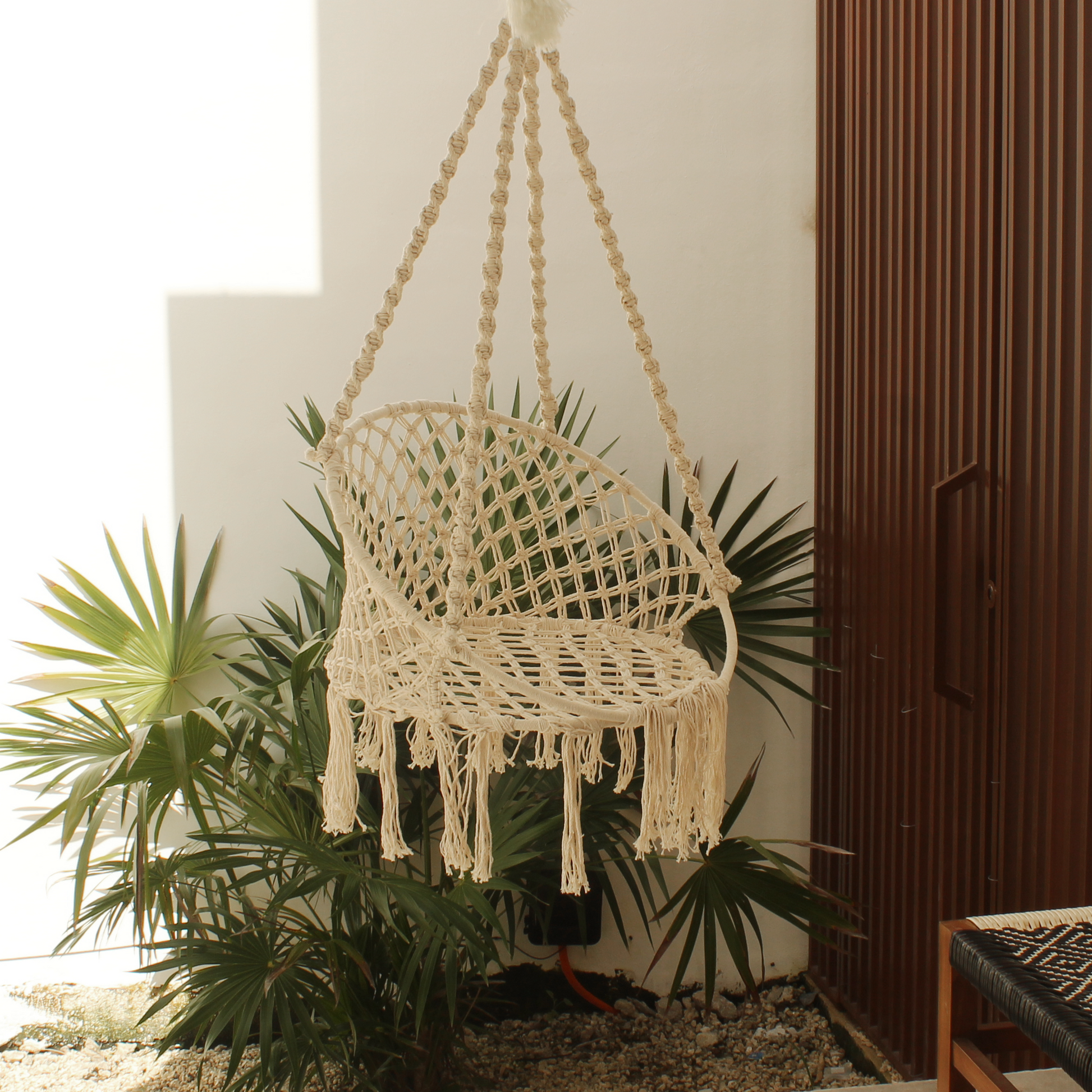 Columpio Redondo Natural para Niñ@