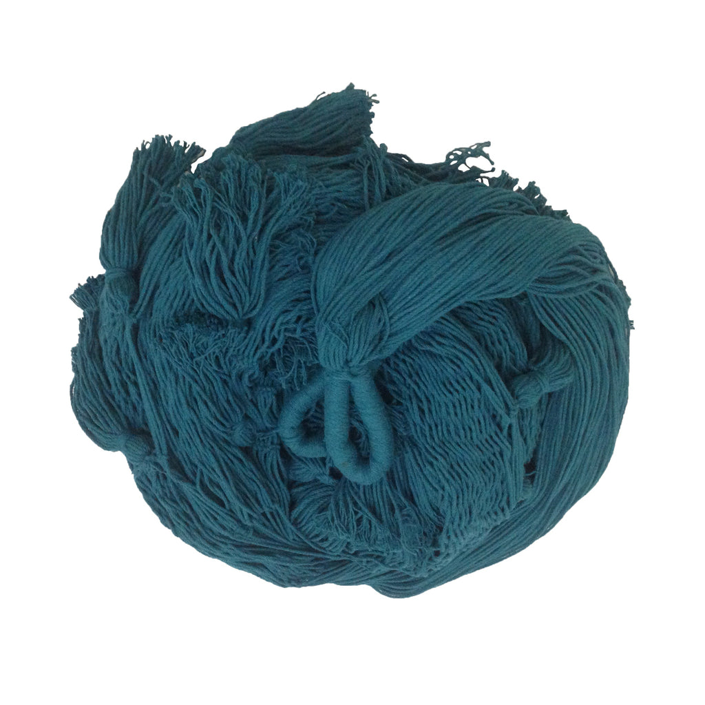 Hamaca Boho Turquesa con Motas Pequeñas Estándar