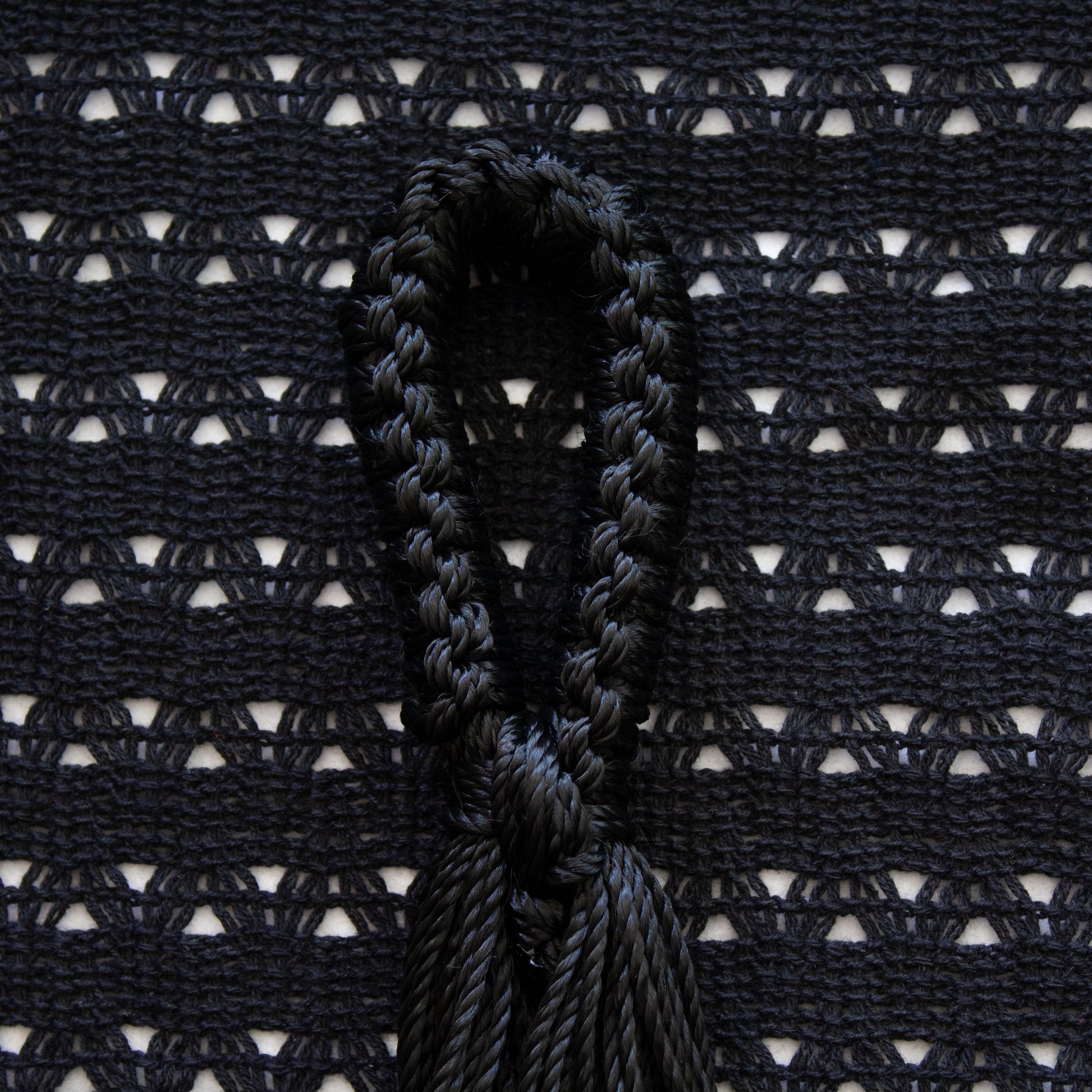 Hamaca de Tela Algodón Negra Chica