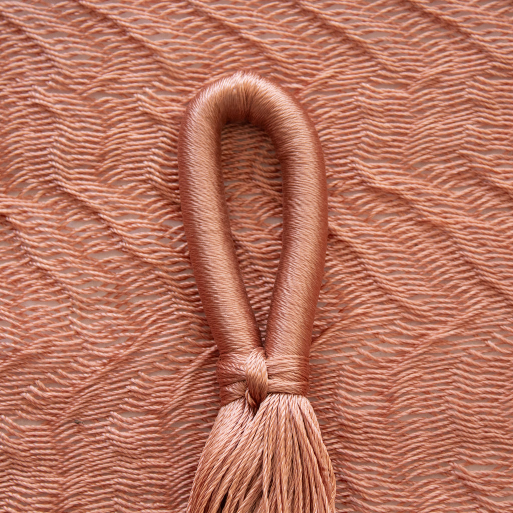 Hamaca Tradicional Matrimonial de Nylon Rosa Palo