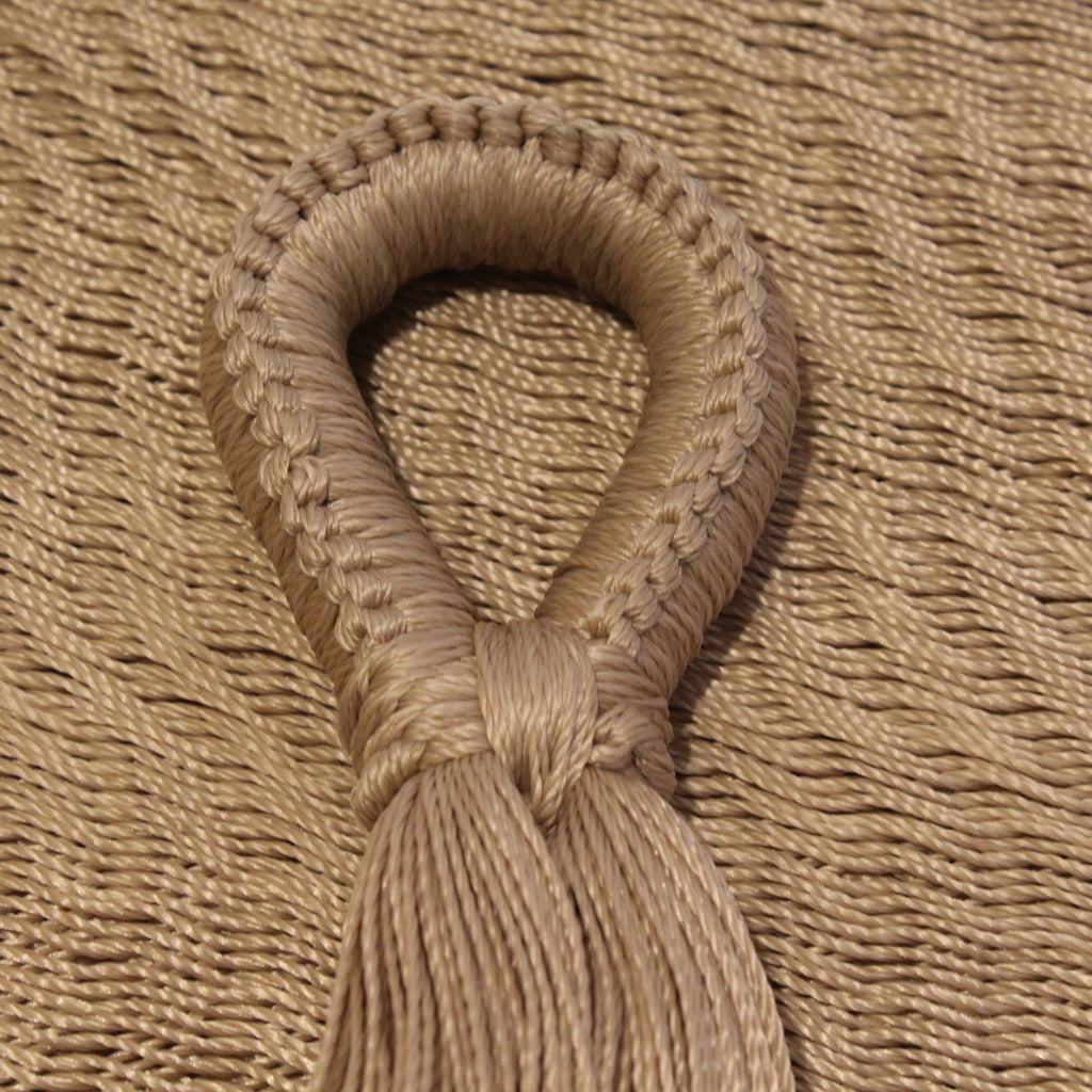 Hamaca Doble Tejido Bronce Nylon Matrimonial