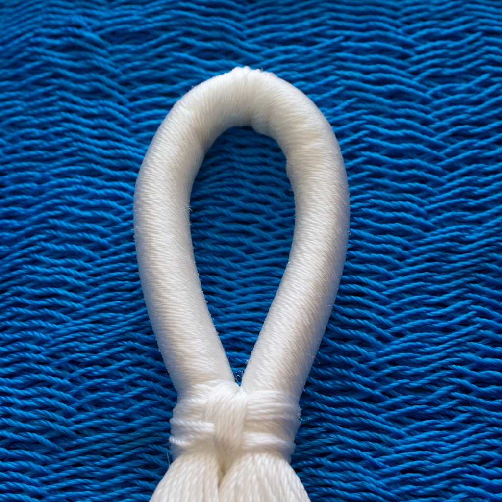 Hamaca Tradicional Individual Nylon Azul Eléctrico