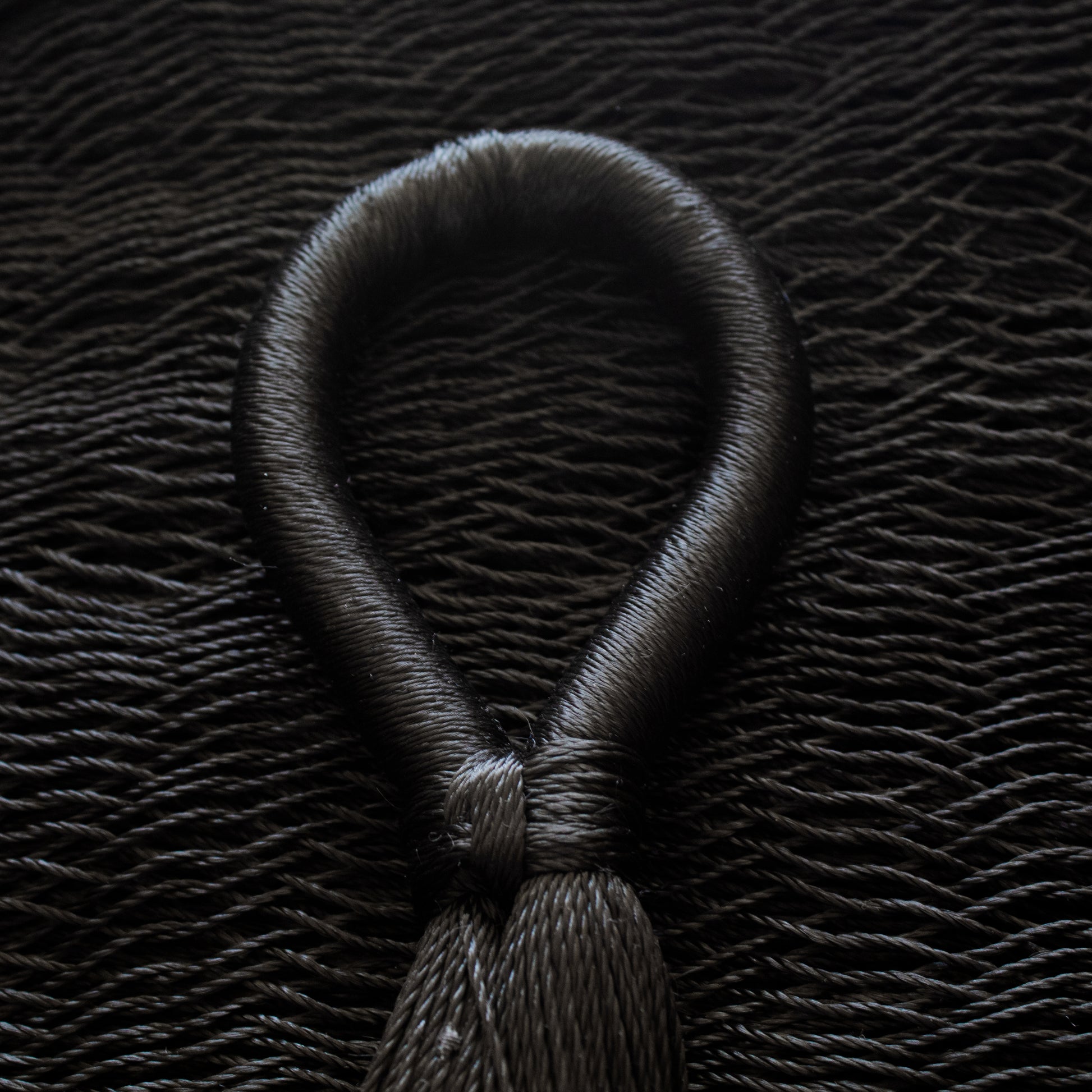 Hamaca Tradicional Individual Nylon Negra