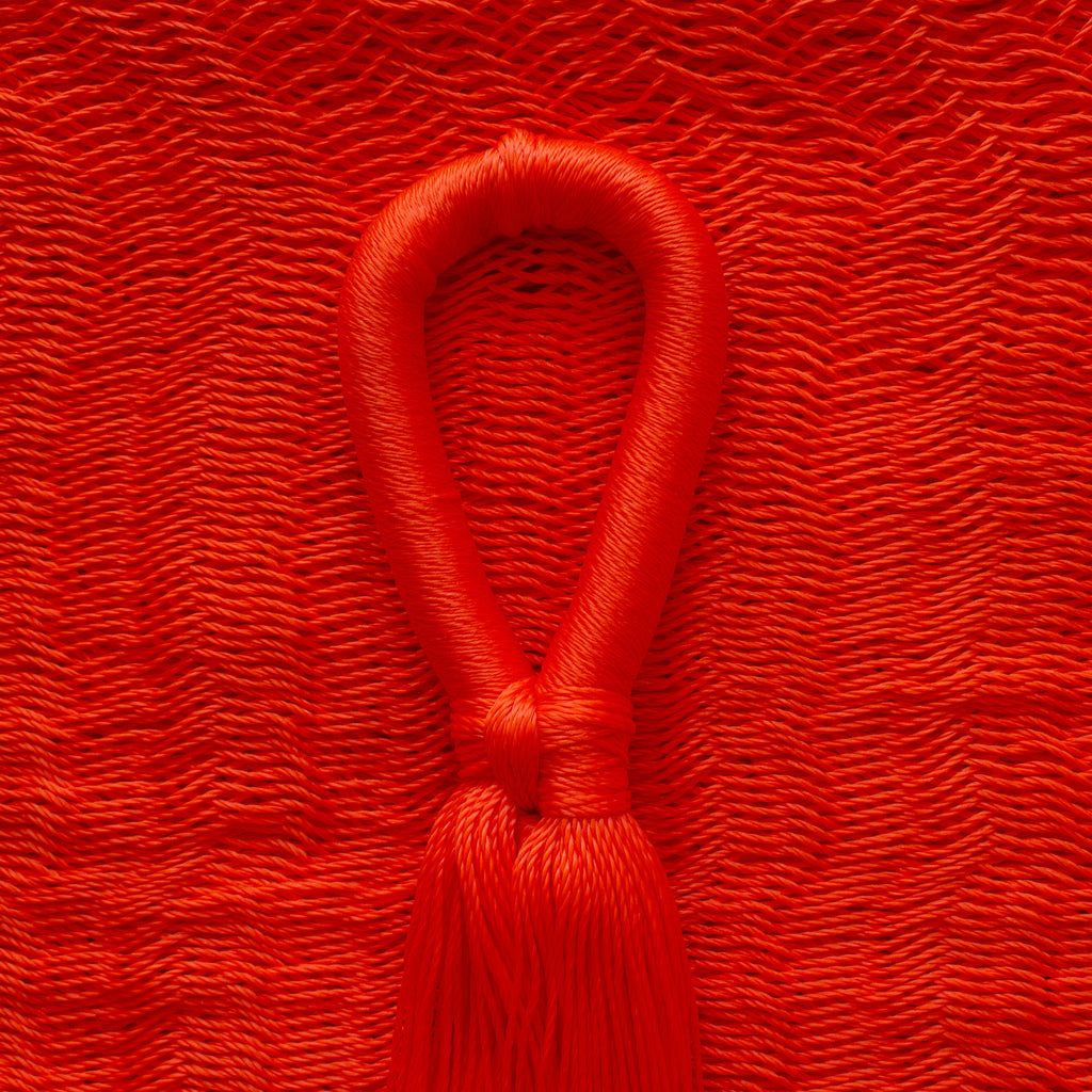 Hamaca Tradicional Individual Nylon Naranja