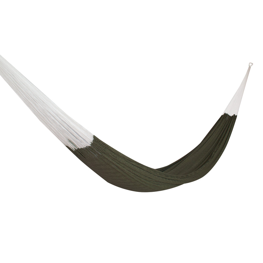 Hamaca Tradicional Premium Matrimonial Verde Olivo