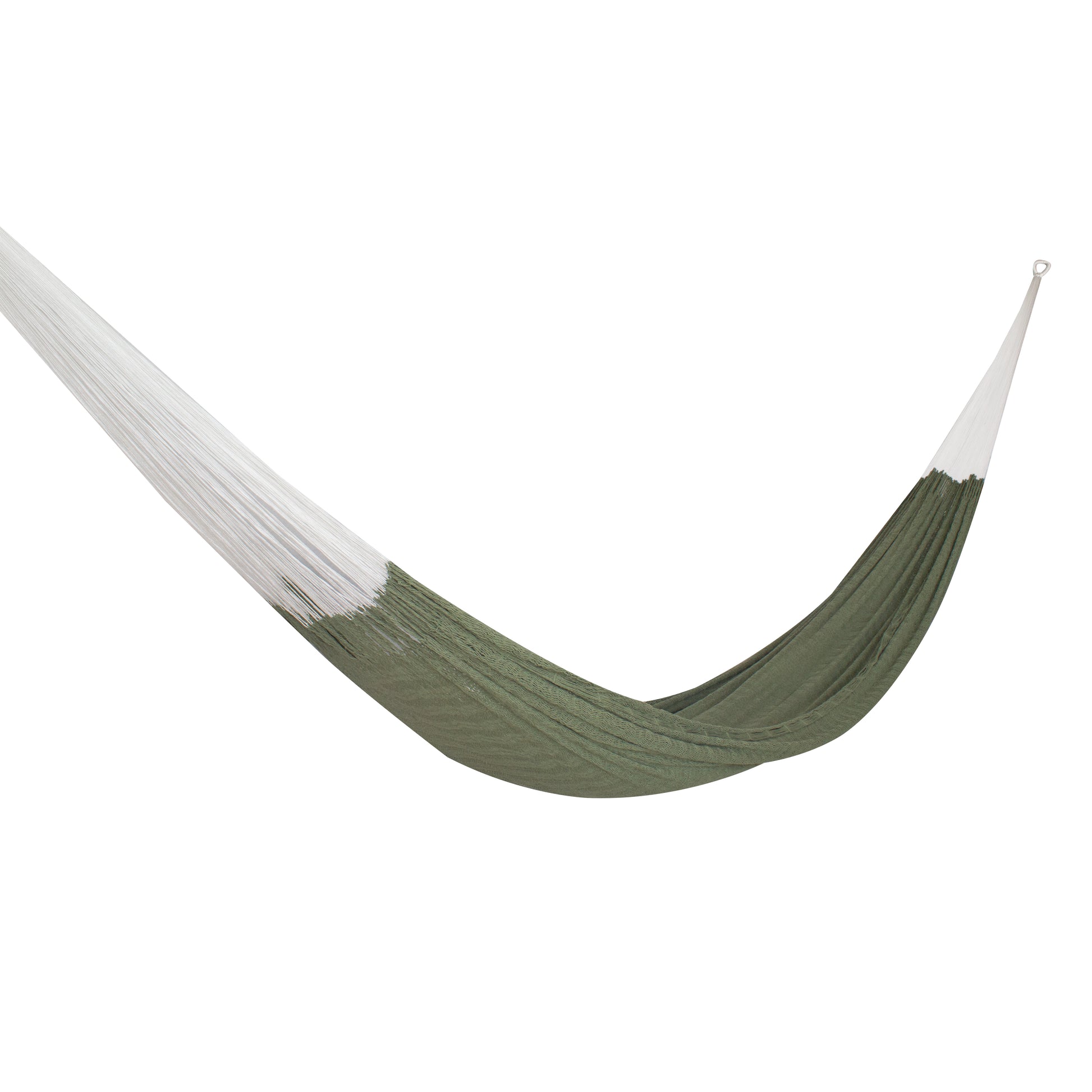 Hamaca Tradicional Algodón Premium King Verde Olivo