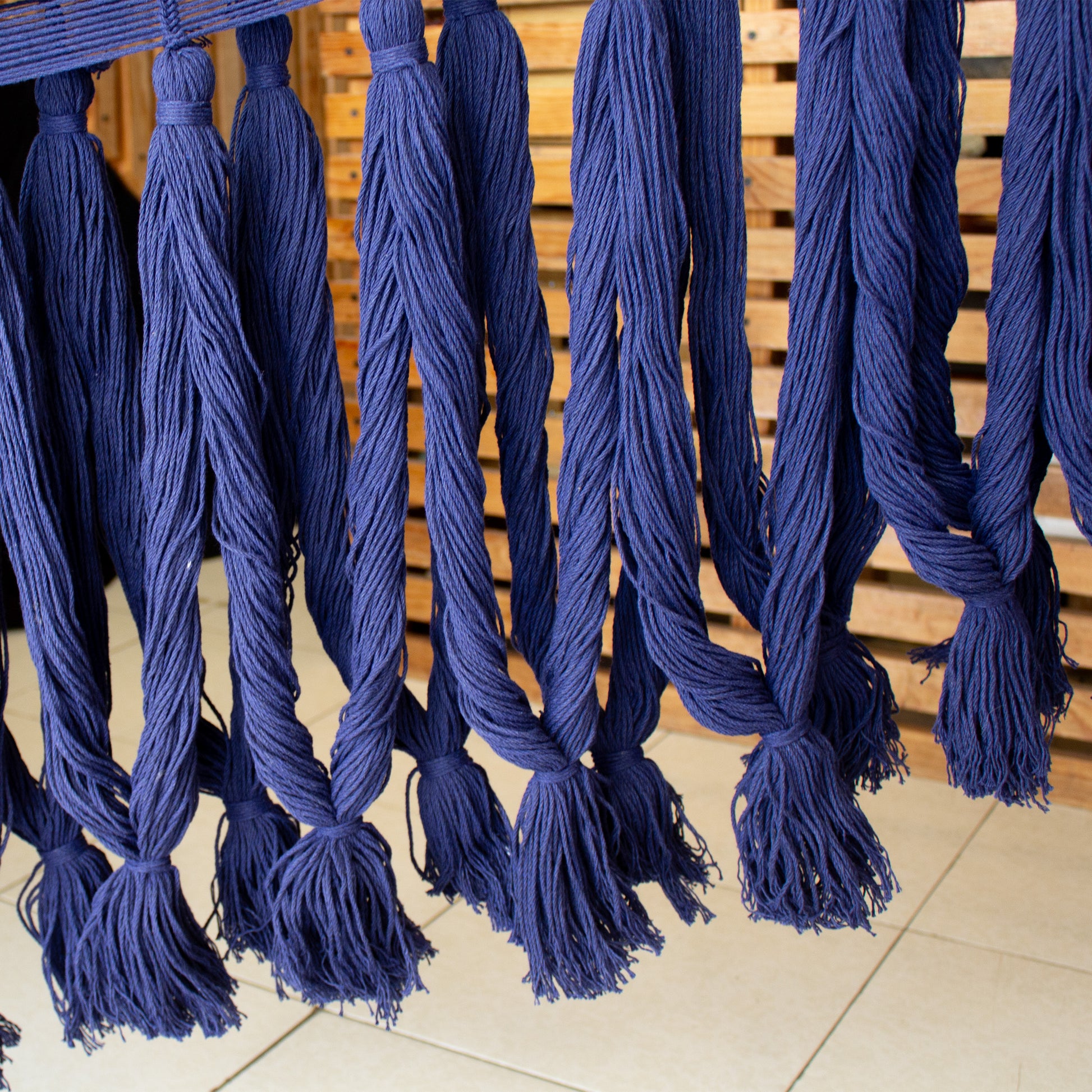 Hamaca Brisa Azul Marino Estándar