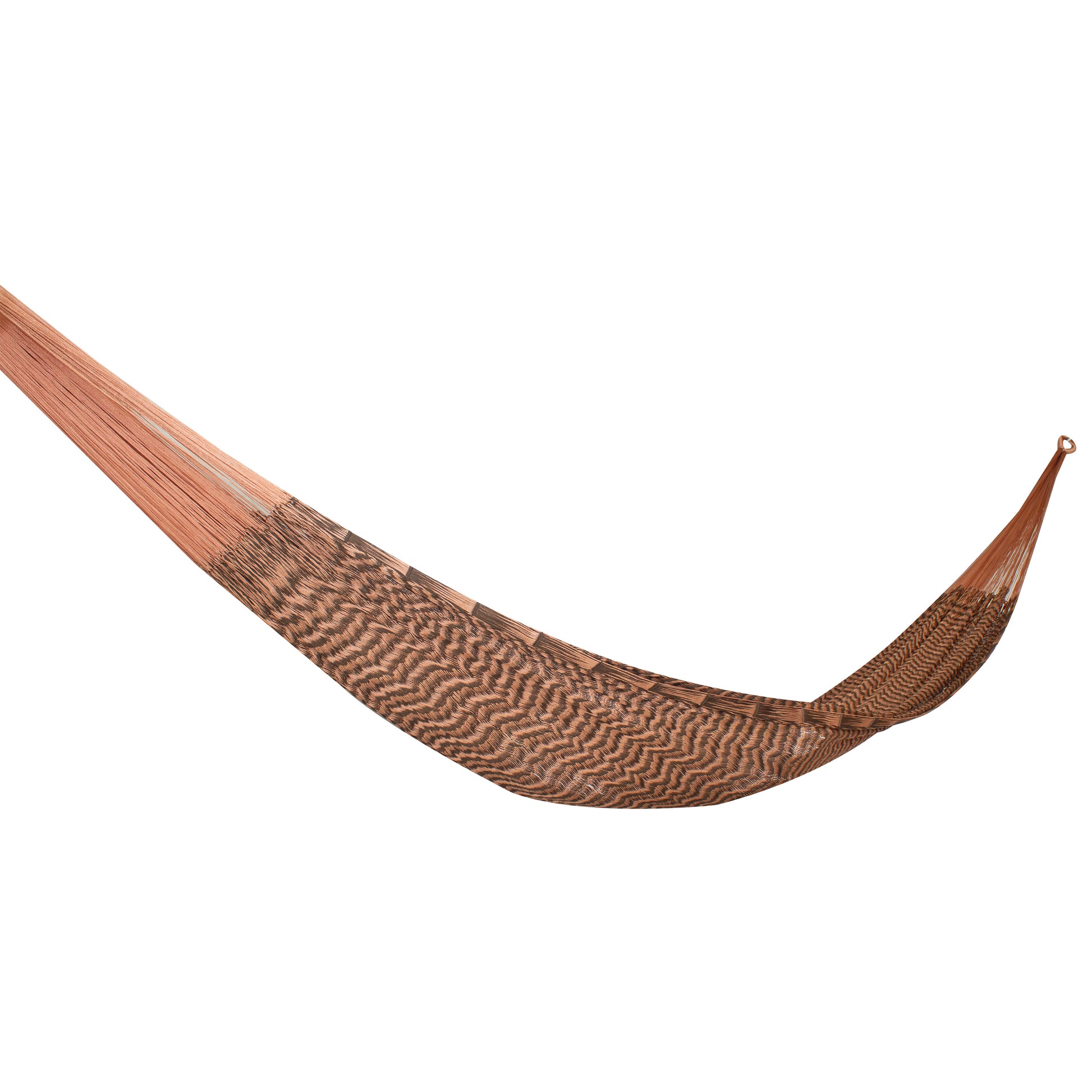 Hamaca Tradicional de Nylon King Size Café/Rosa