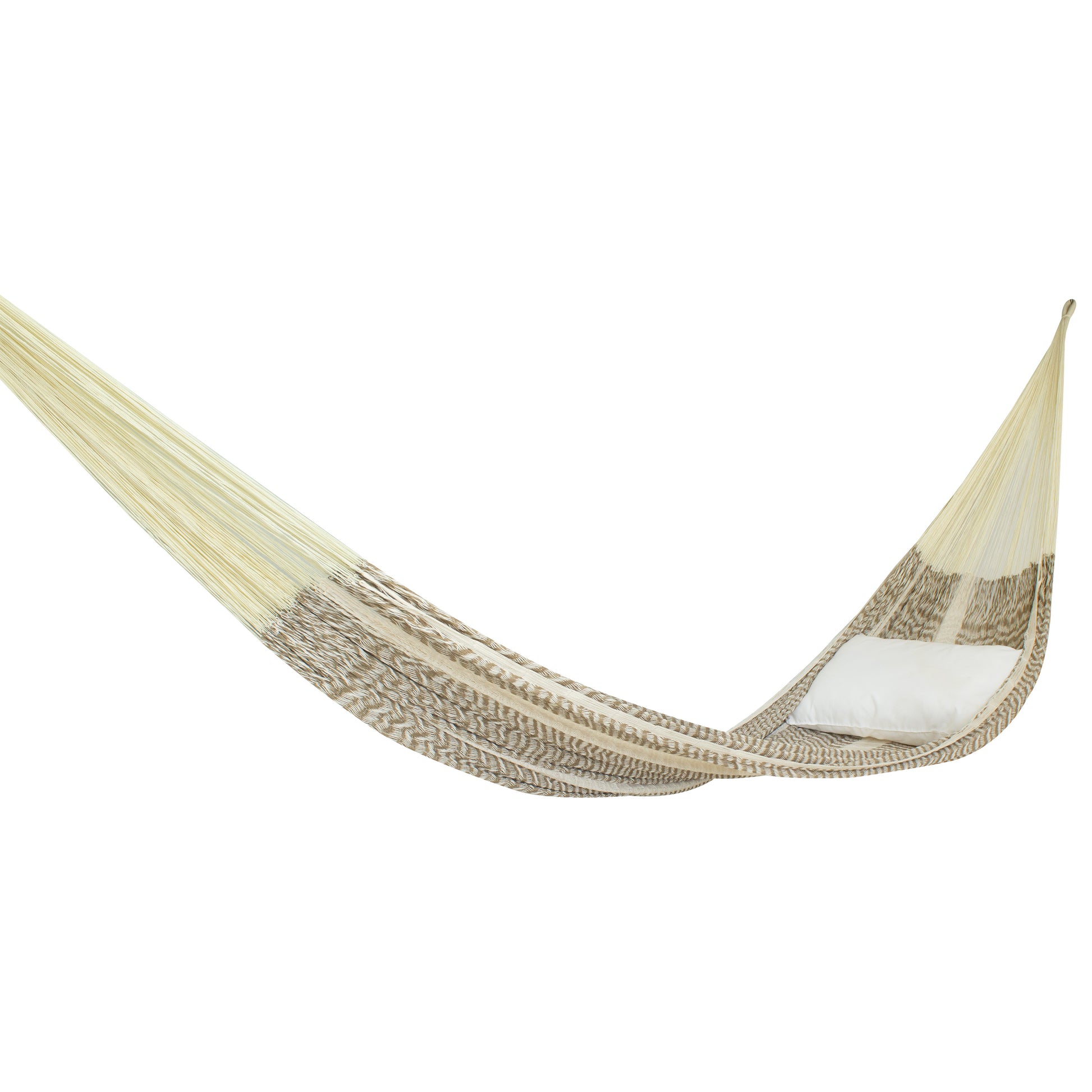 Hamaca Tradicional Premium Matrimonial Natural-Beige
