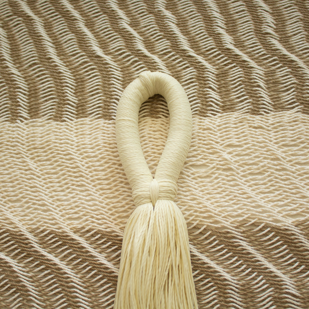 Hamaca Tradicional Premium Matrimonial Natural-Beige