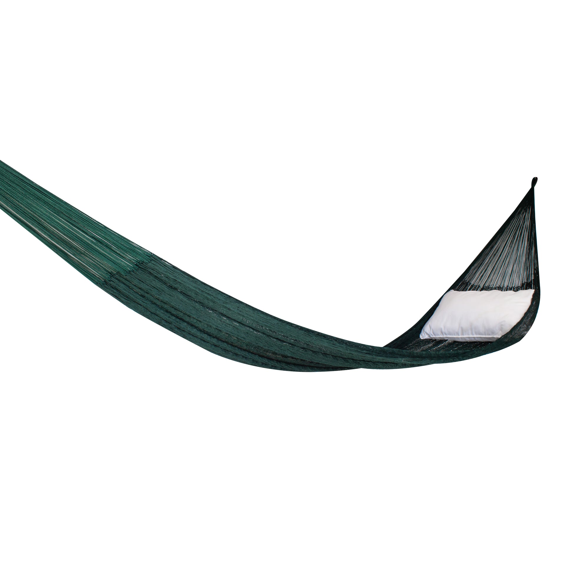 Hamaca Tradicional Individual de Nylon Verde