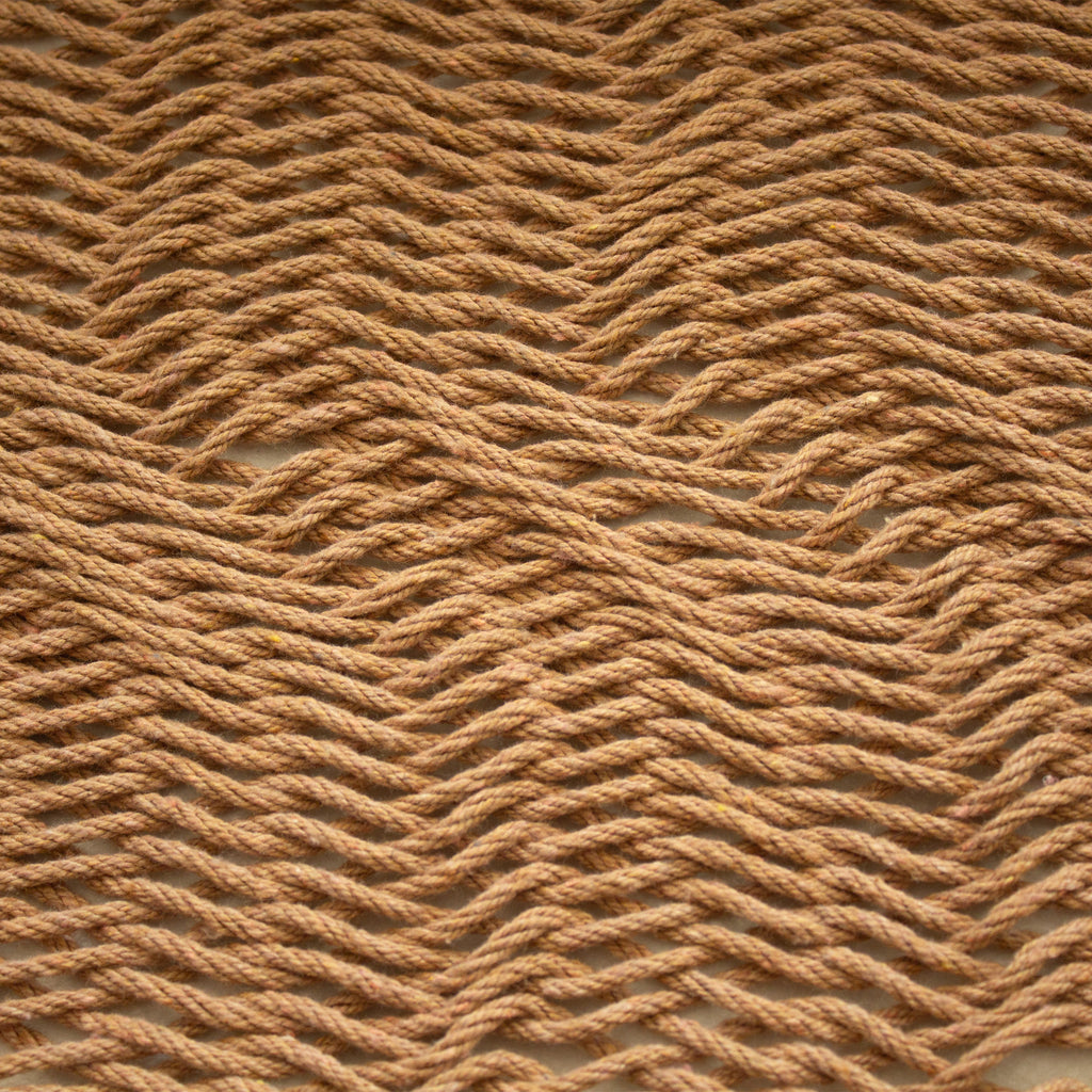 Hamaca Marquesa con Macramé Camel-Natural
