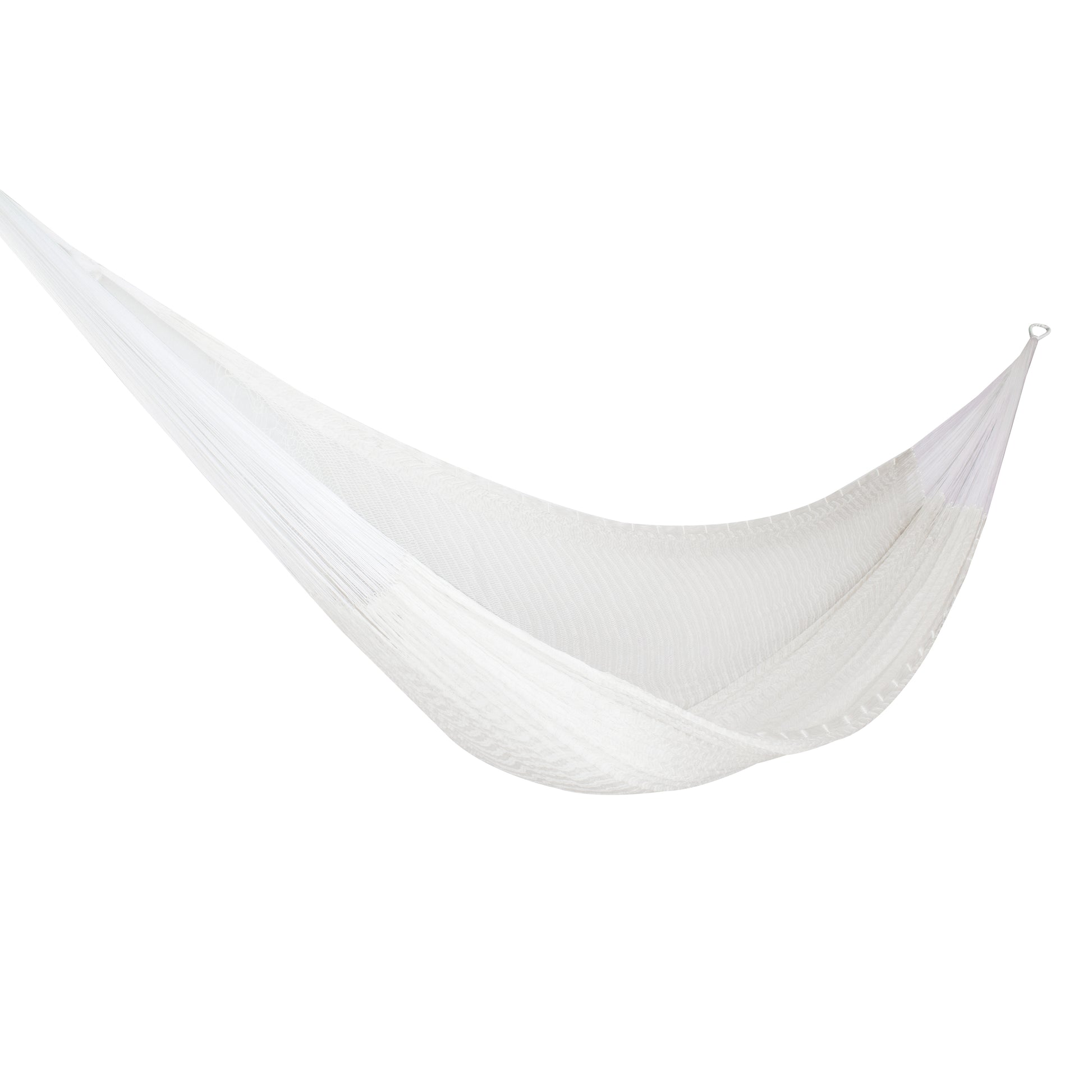 Hamaca Tradicional de Nylon Blanco King Size