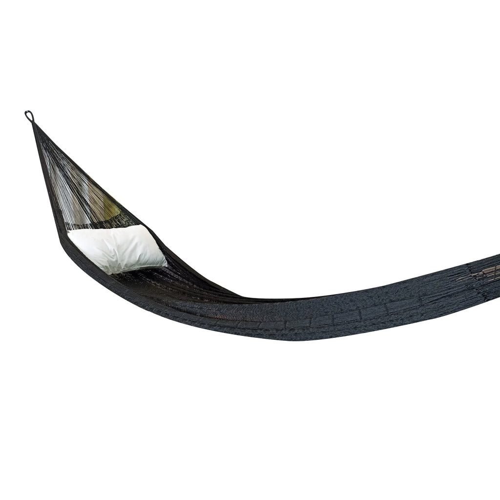 Hamaca King size de Nylon Negra