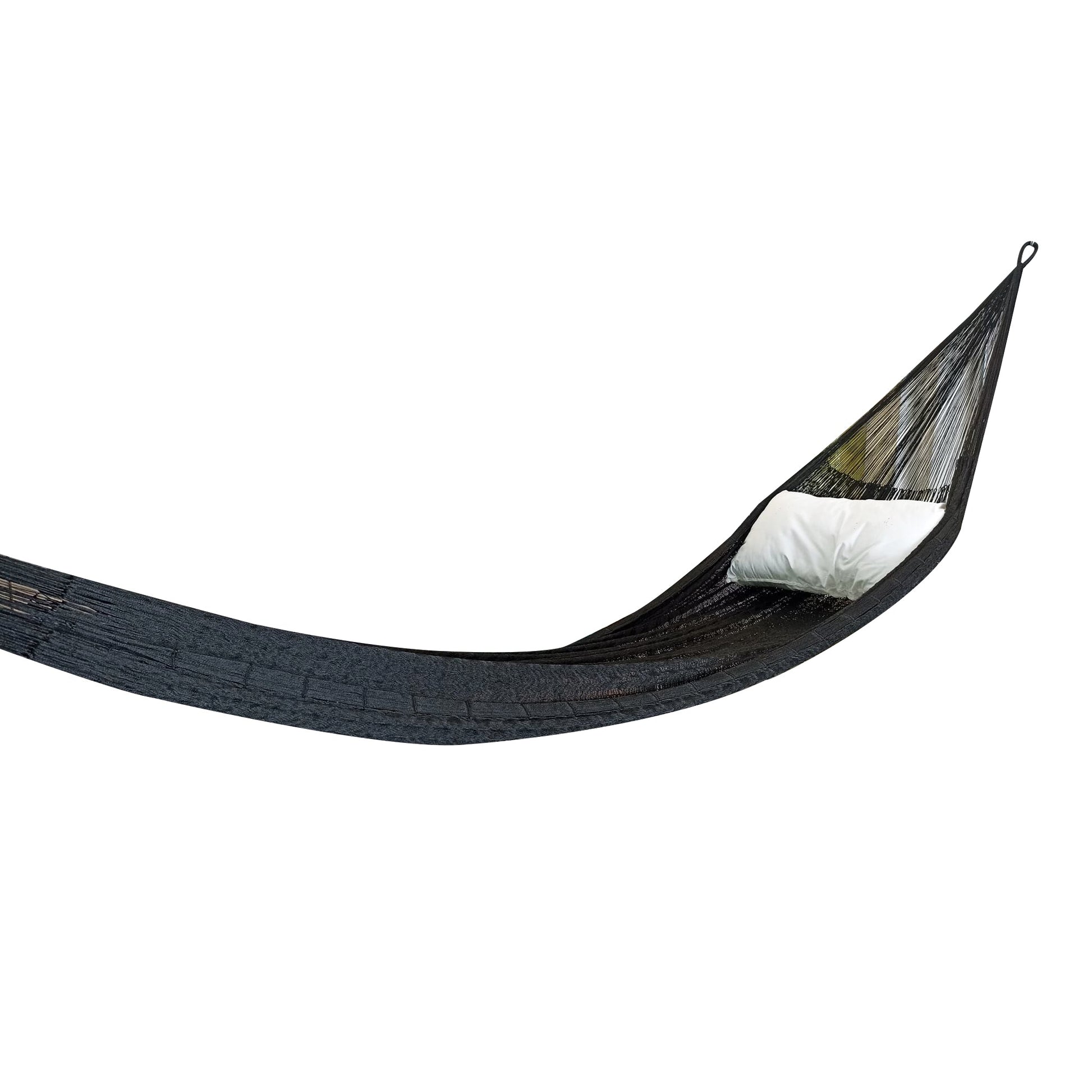 Hamaca Tradicional Individual Nylon Negra