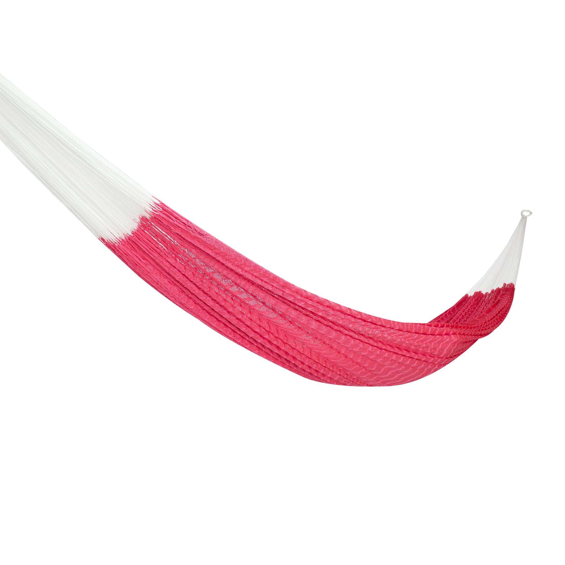 Hamaca Tradicional Matrimonial de Nylon Rosa