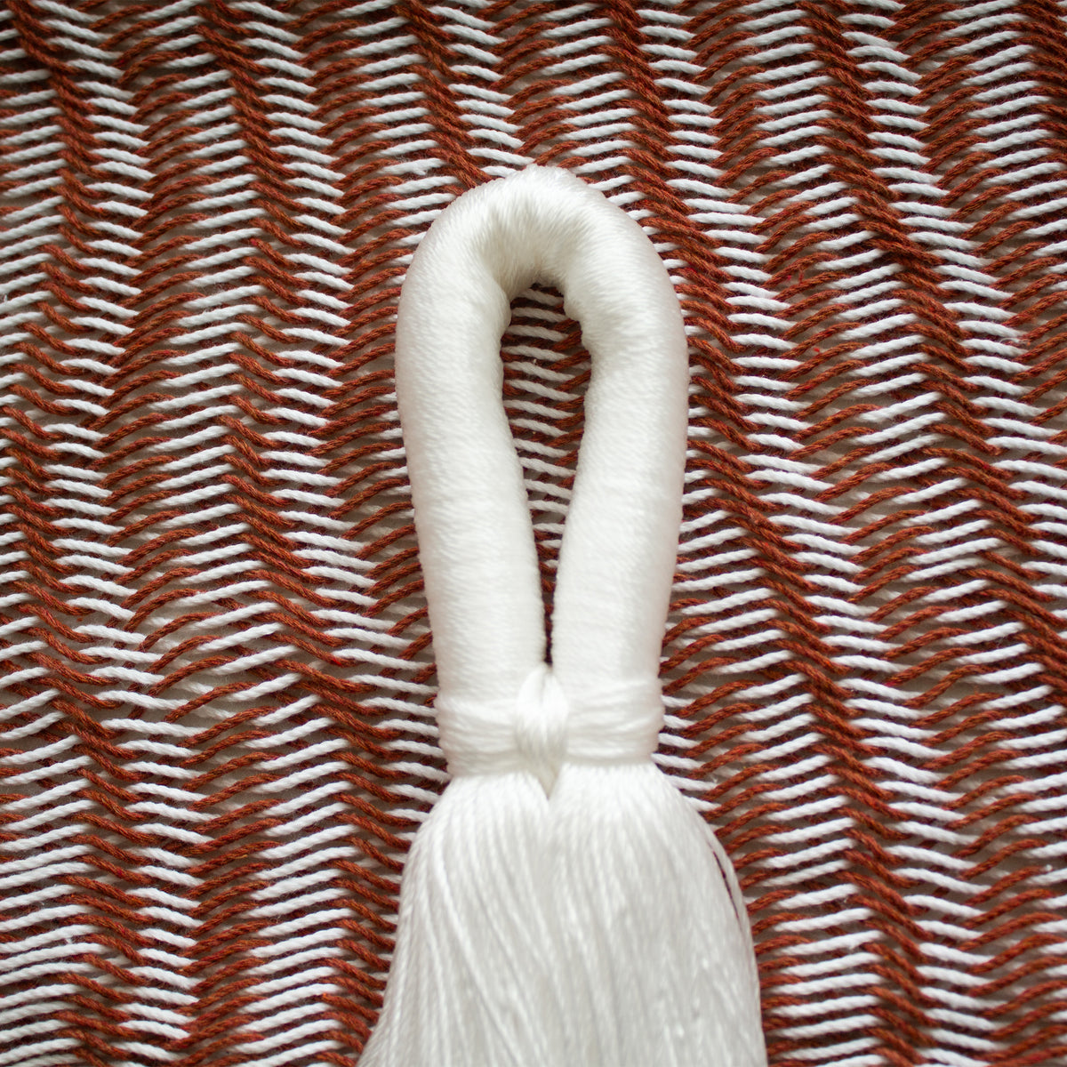 Hamaca Tradicional Premium Matrimonial Blanco-Tierra