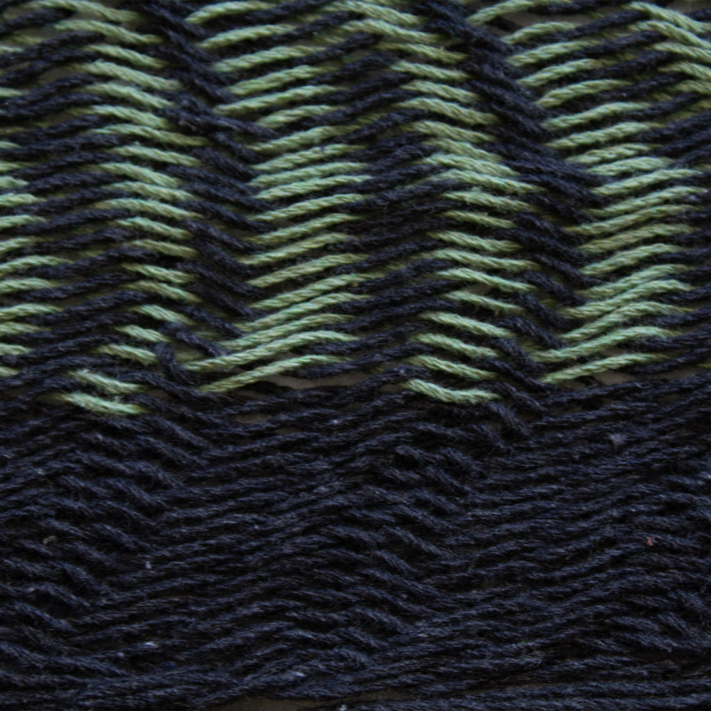 Hamaca Tradicional Premium King Verde-Negro