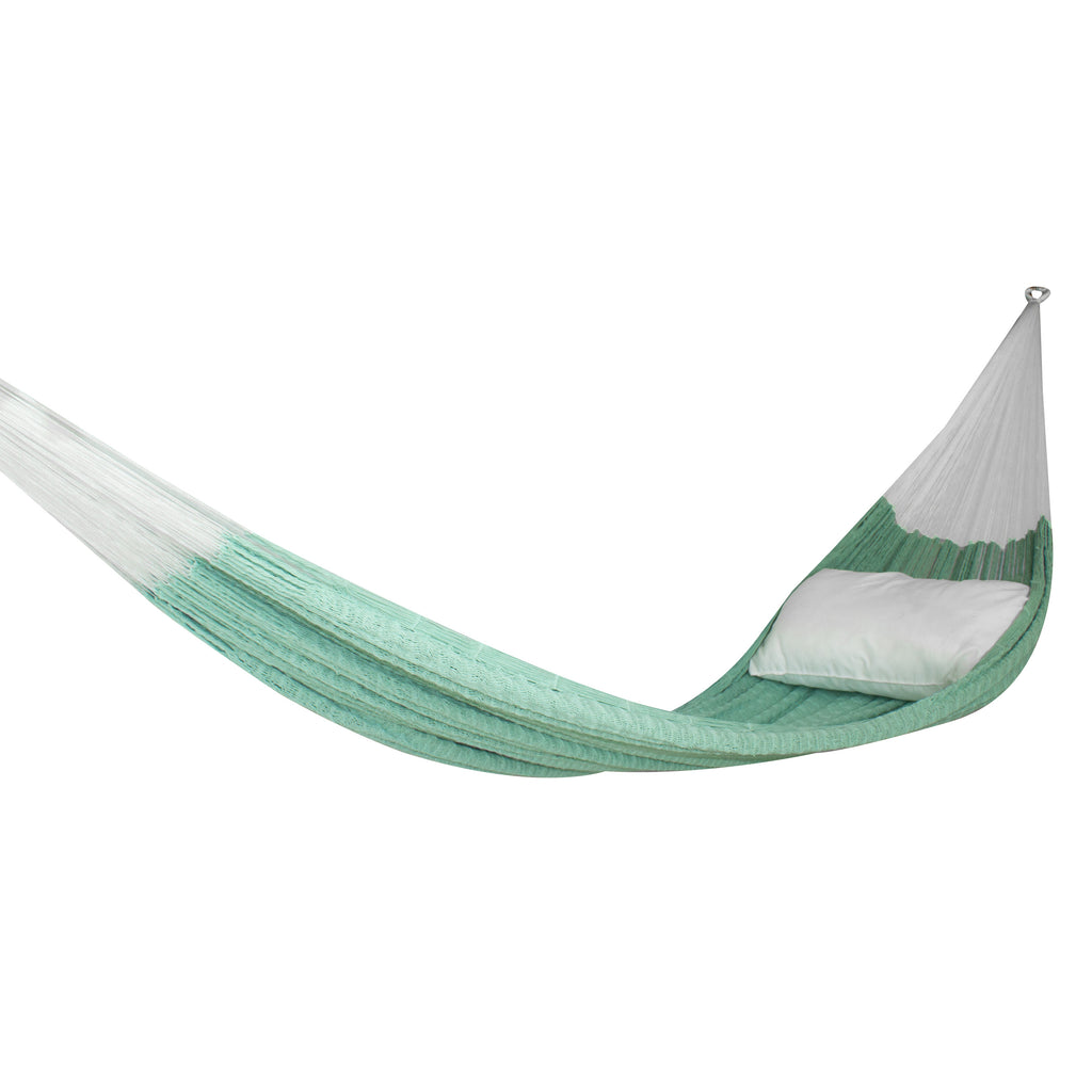 Hamaca Tradicional Premium Matrimonial Aqua