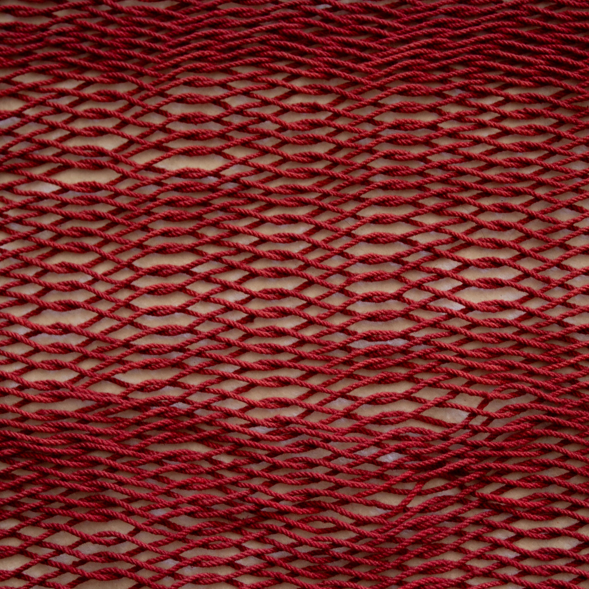 Hamaca Tradicional de Algodón Rojo vino King Size