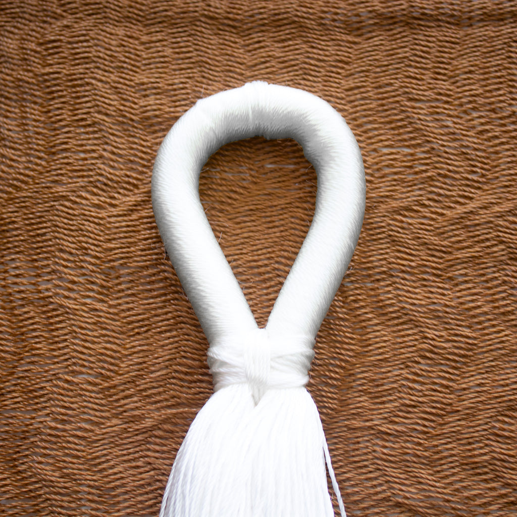 Hamaca Tradicional Matrimonial de Nylon Cobre-Blanco