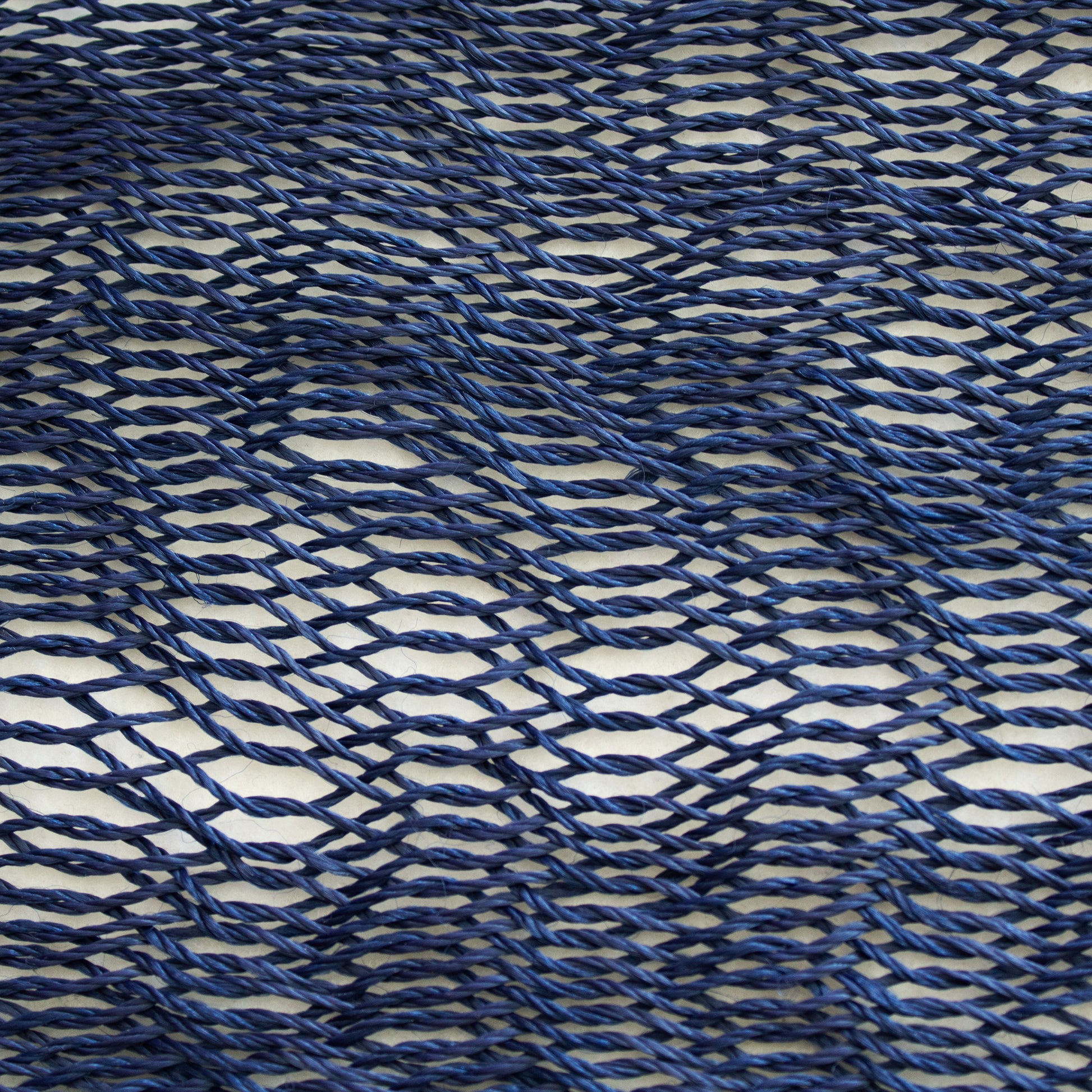Hamaca Tradicional Matrimonial de Nylon Azul marino