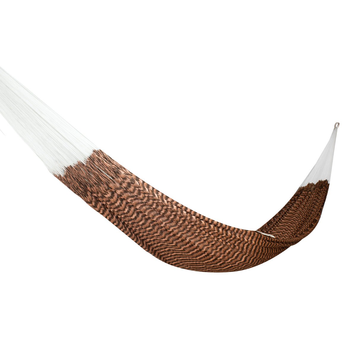 Hamaca Tradicional de Nylon King Size Rosa-Cafe