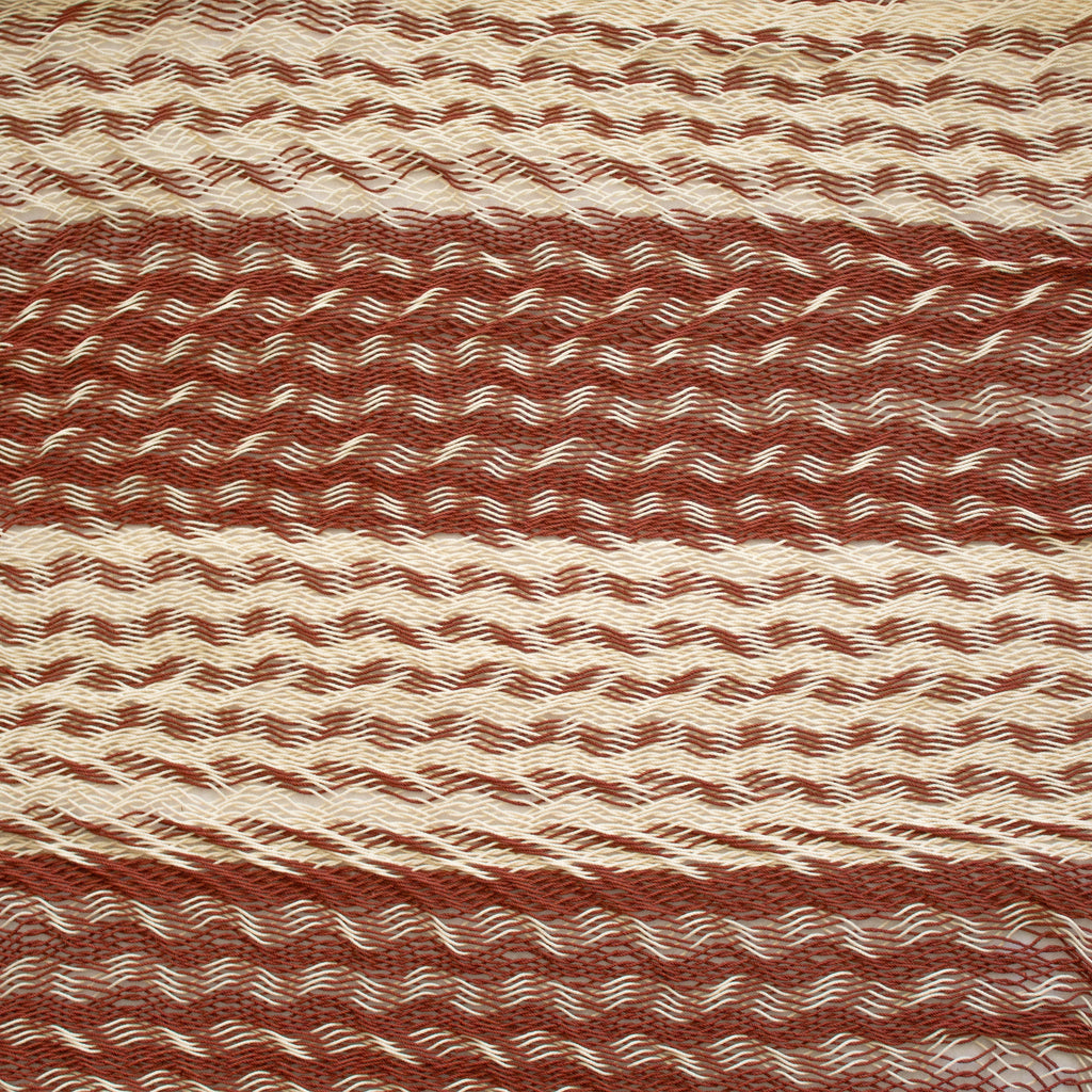 Hamaca Tradicional de Algodón Rojo vino-natural Matrimonial