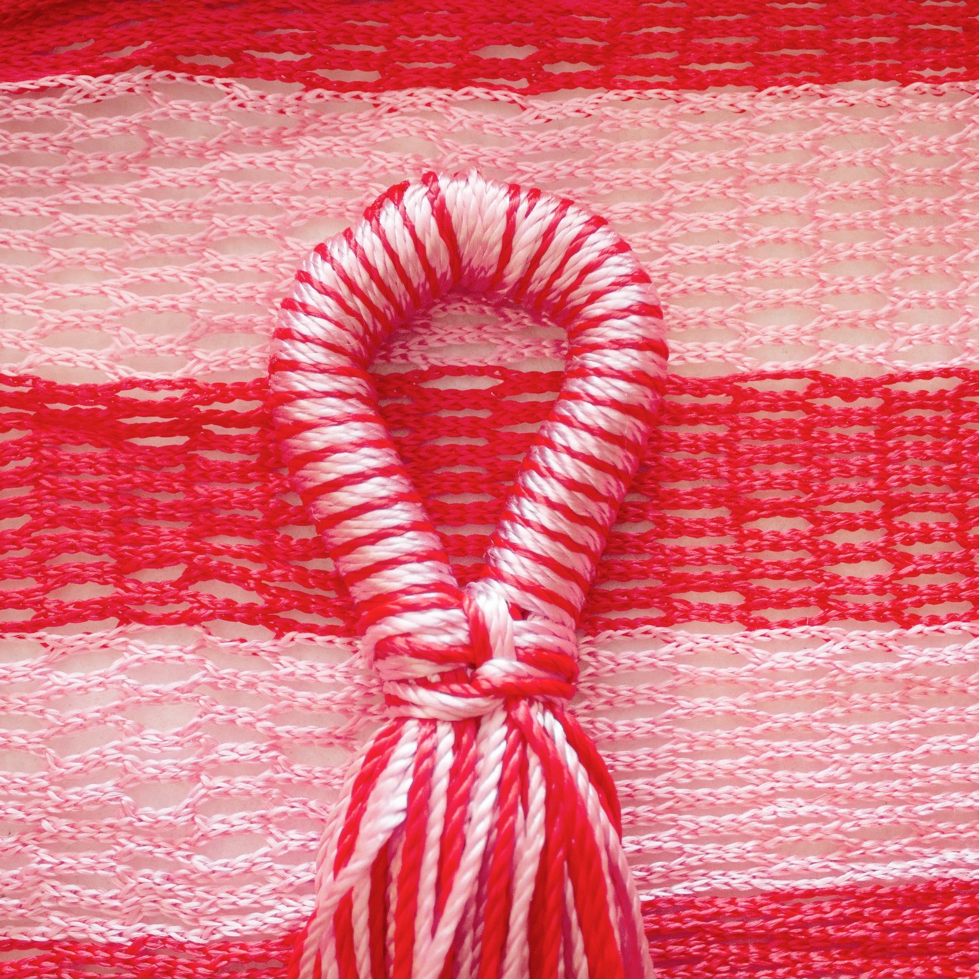 Hamaca Cenote Nylon Rojo-Rosa Estándar