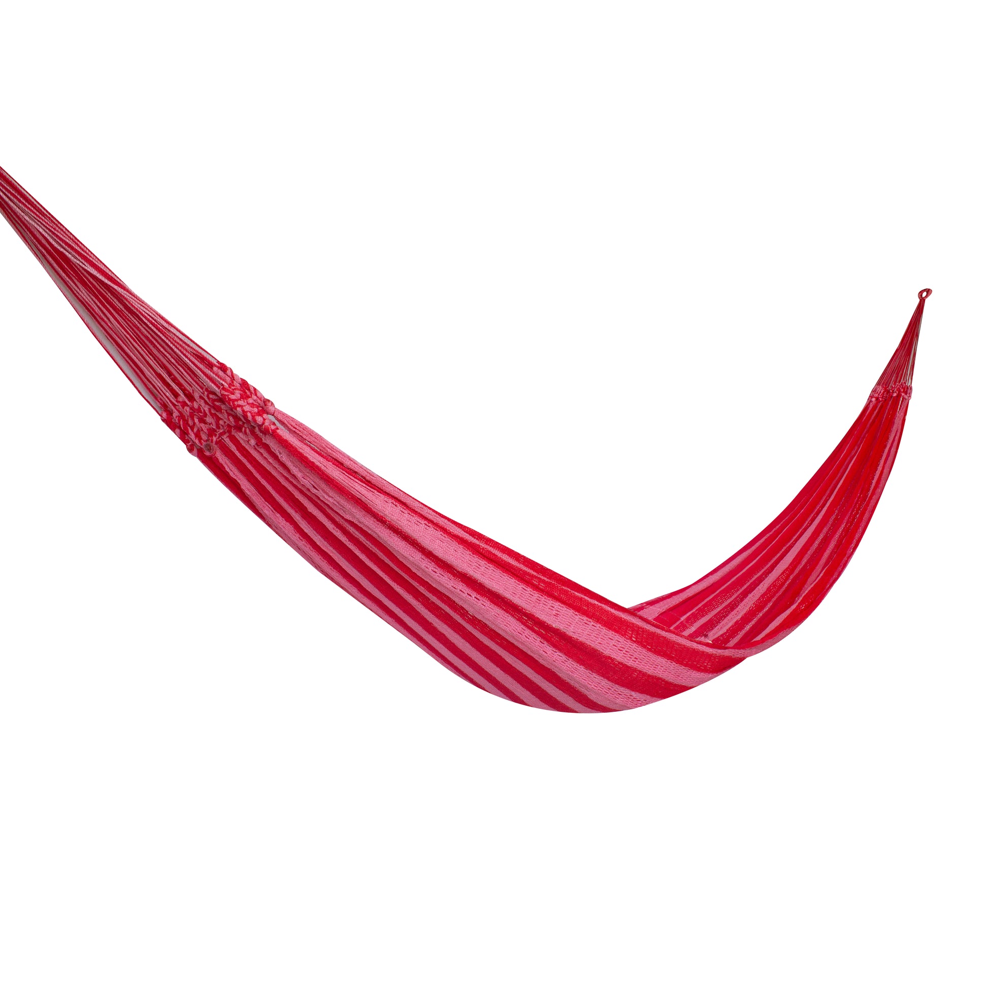 Hamaca Cenote Nylon Rojo-Rosa Estándar