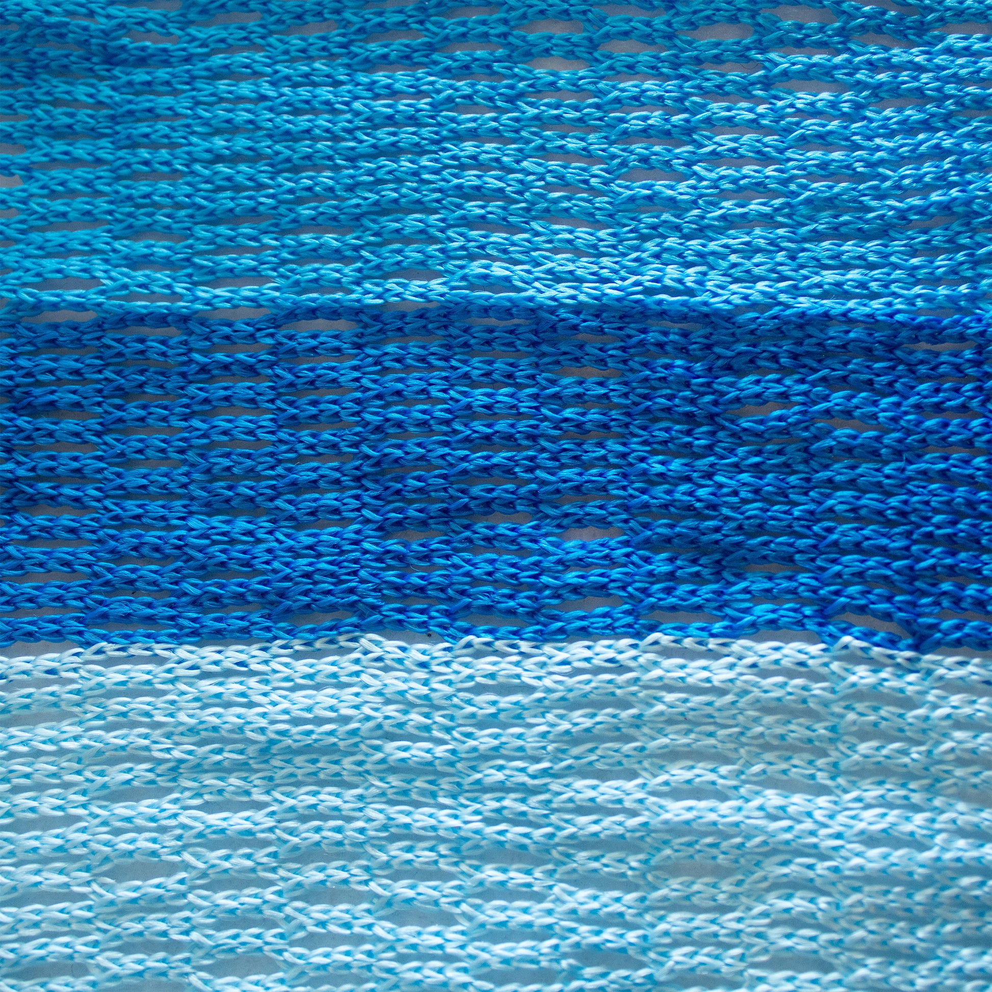Hamaca Cenote Nylon Azules Estándar