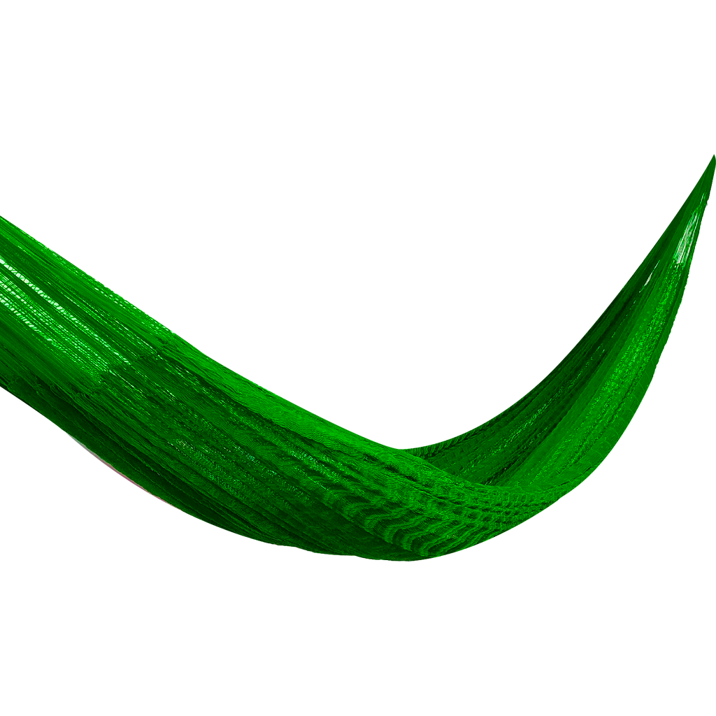Hamaca Tradicional Individual Nylon Verde Limón