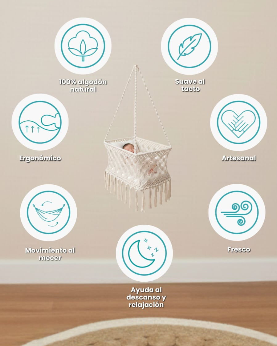 Cuna Colecho Mecedora