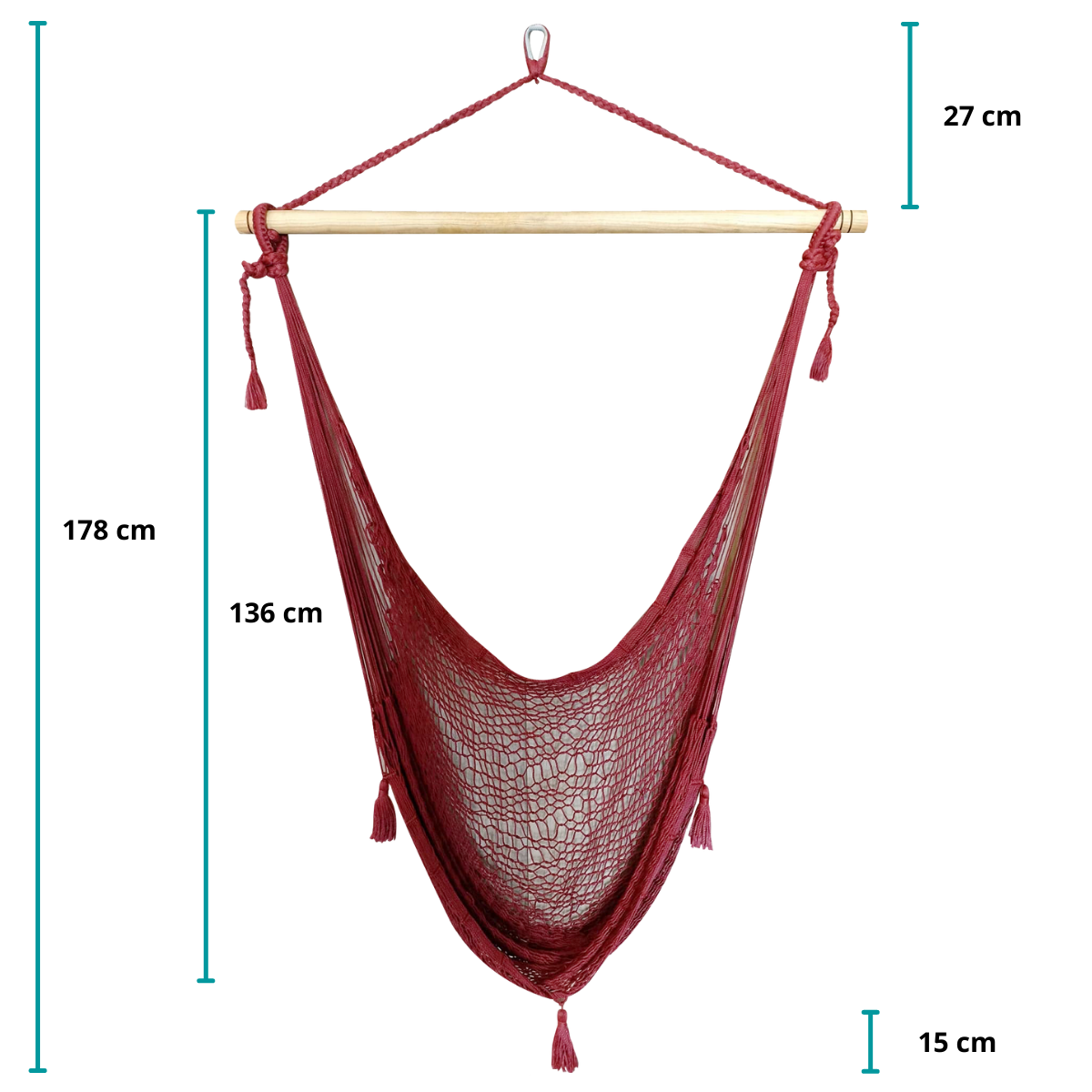 Columpio Maya Nylon Cobre