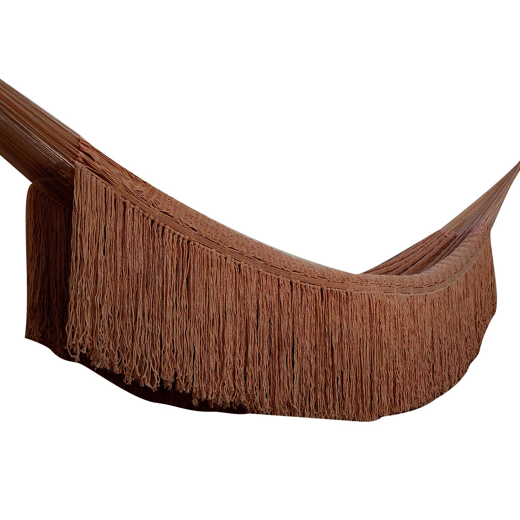 Hamaca Lianas de Flecos Camel Estándar