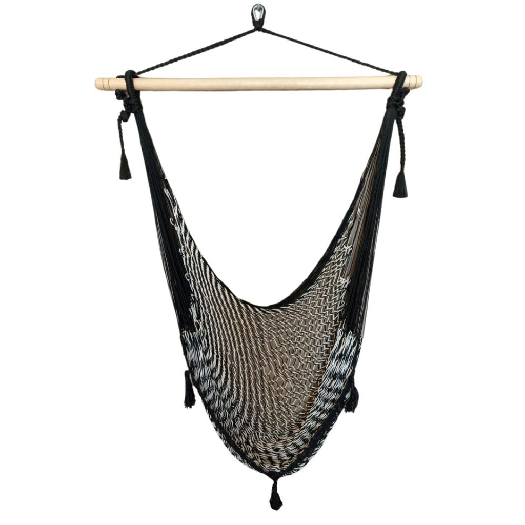 Columpio Maya Blanco y negro