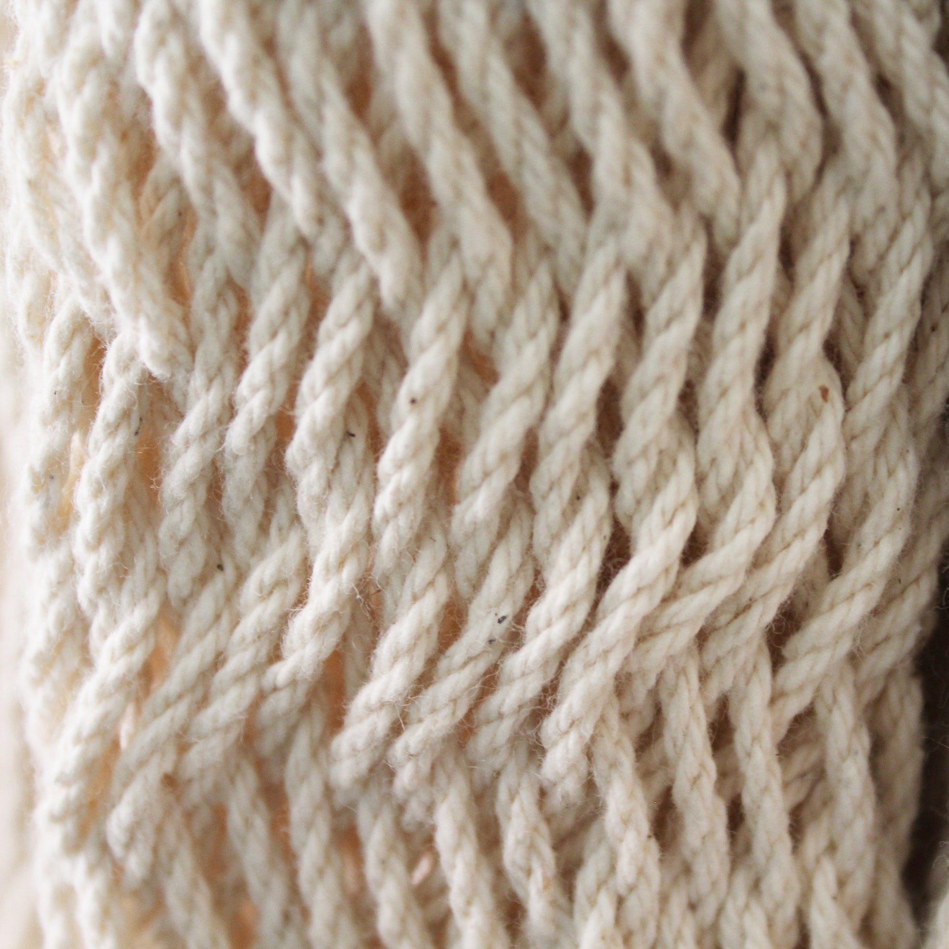 Hamaca Lianas Natural de Flecos Negros Estándar