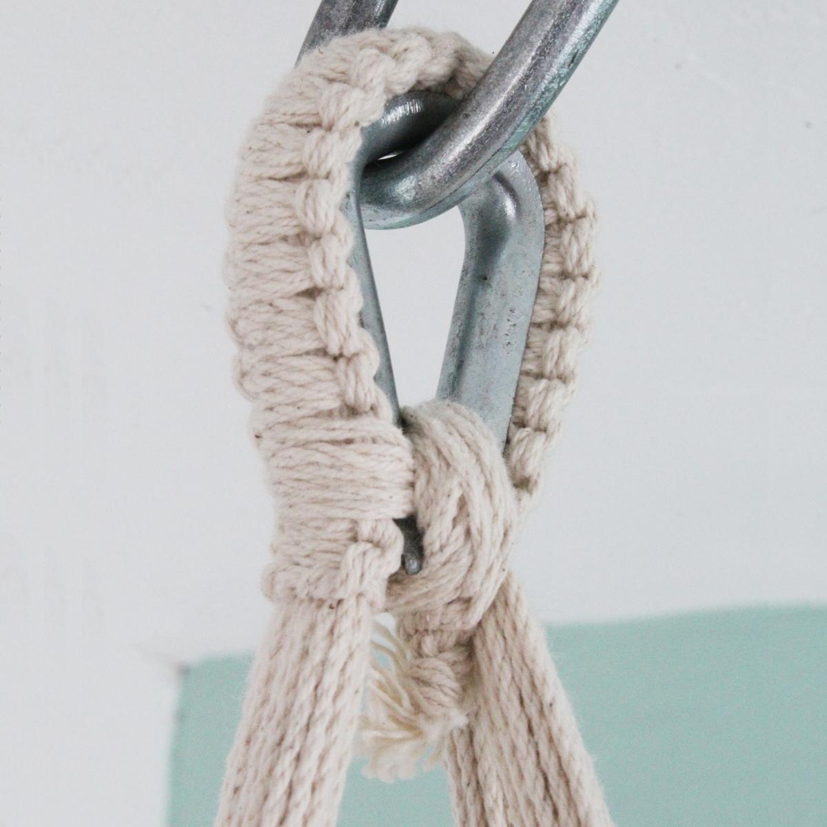 Moisés Natural Bebito Lindo Macrame