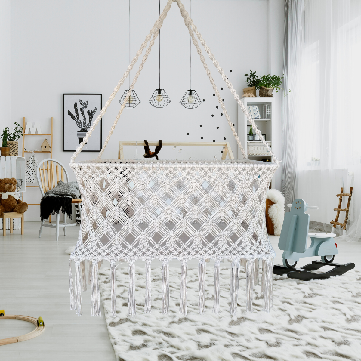 Cuna Bebé Augusto Natural