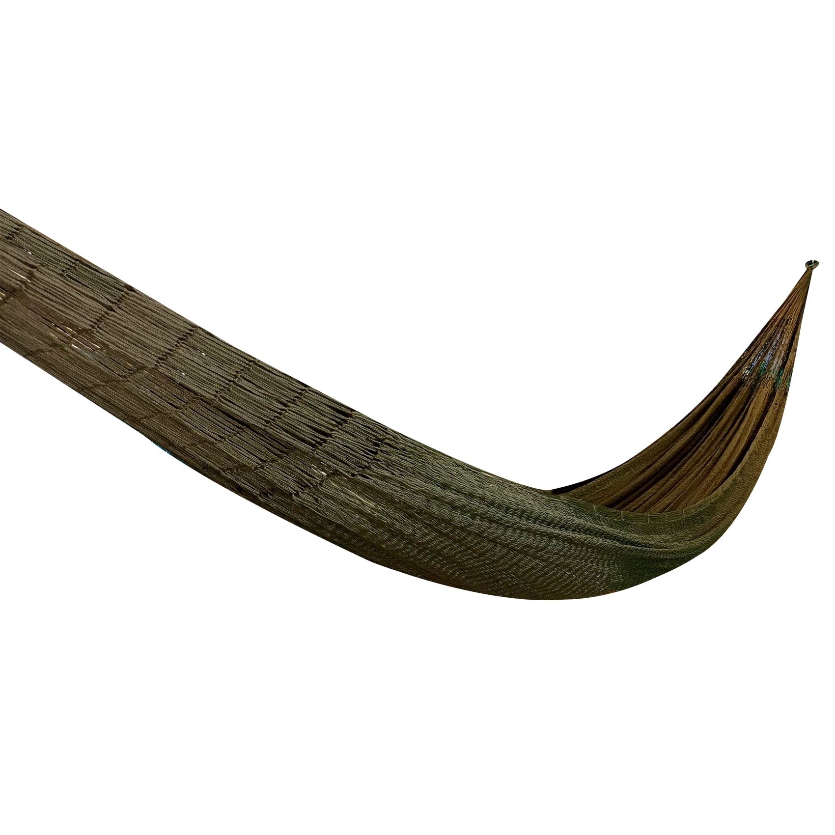 Hamaca Doble Tejido Nylon Verde Olivo