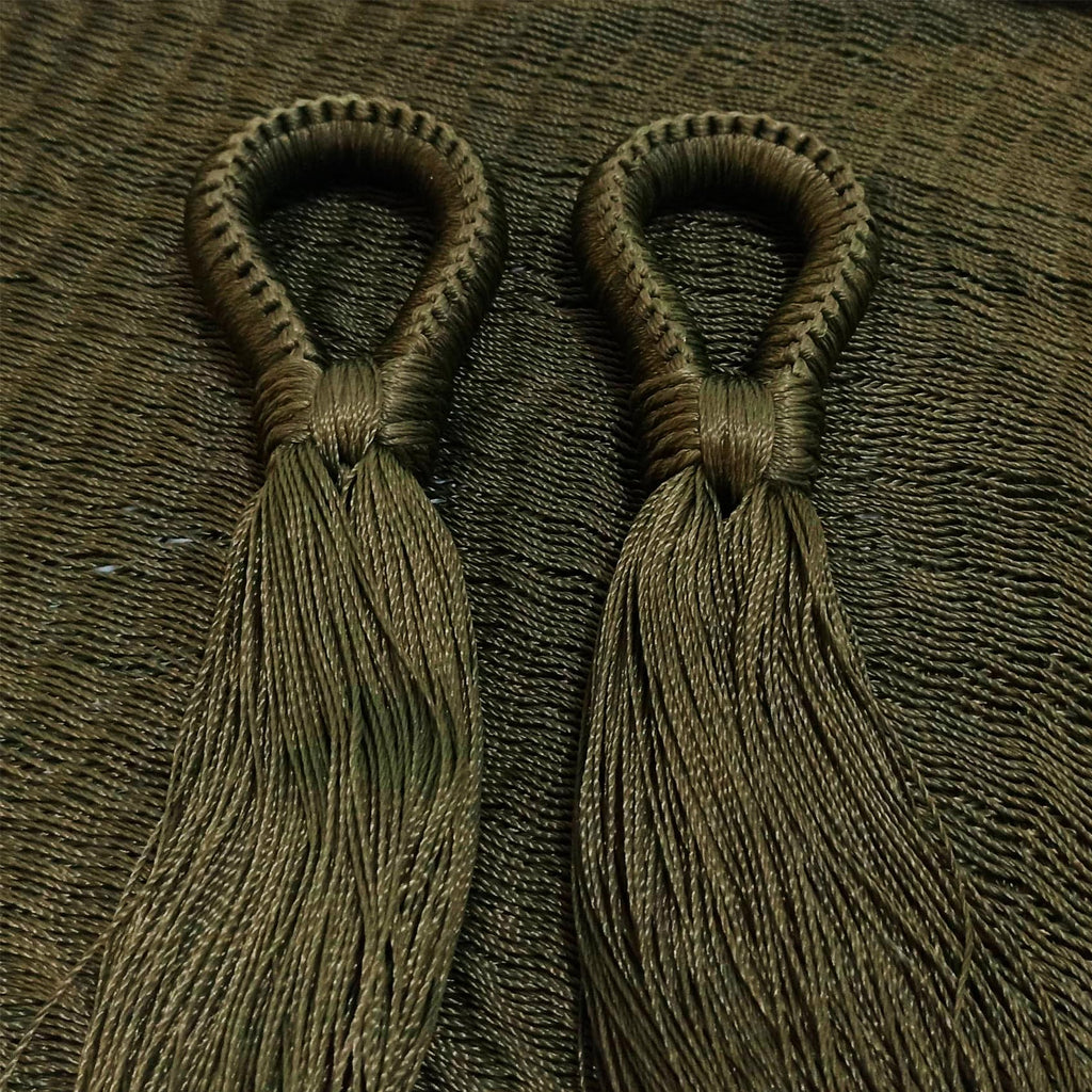 Hamaca Doble Tejido Nylon Verde Olivo
